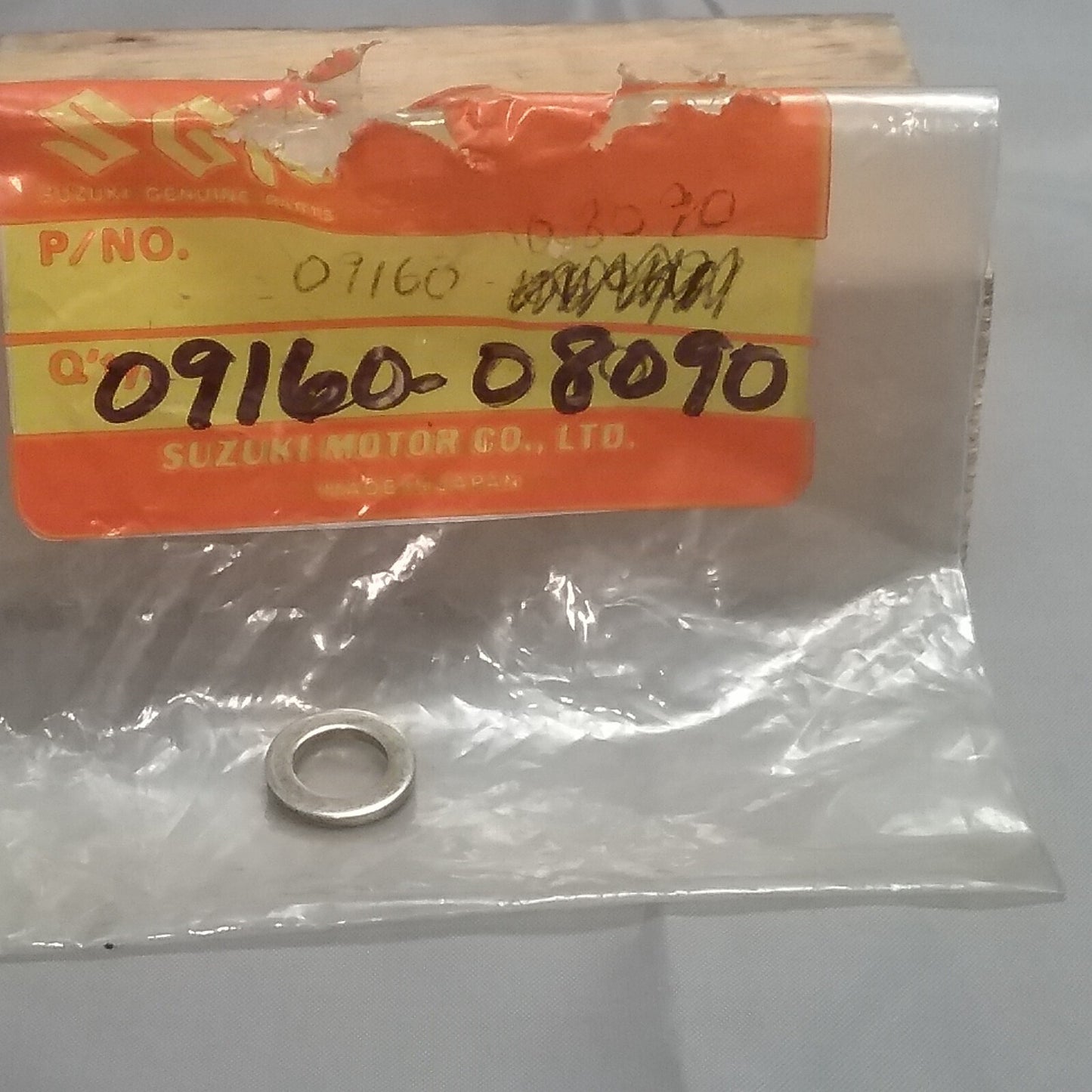NEW SUZUKI 09160-08090 WASHER 8.5X14X1.6 REAR SWINGING ARM 1985-2021