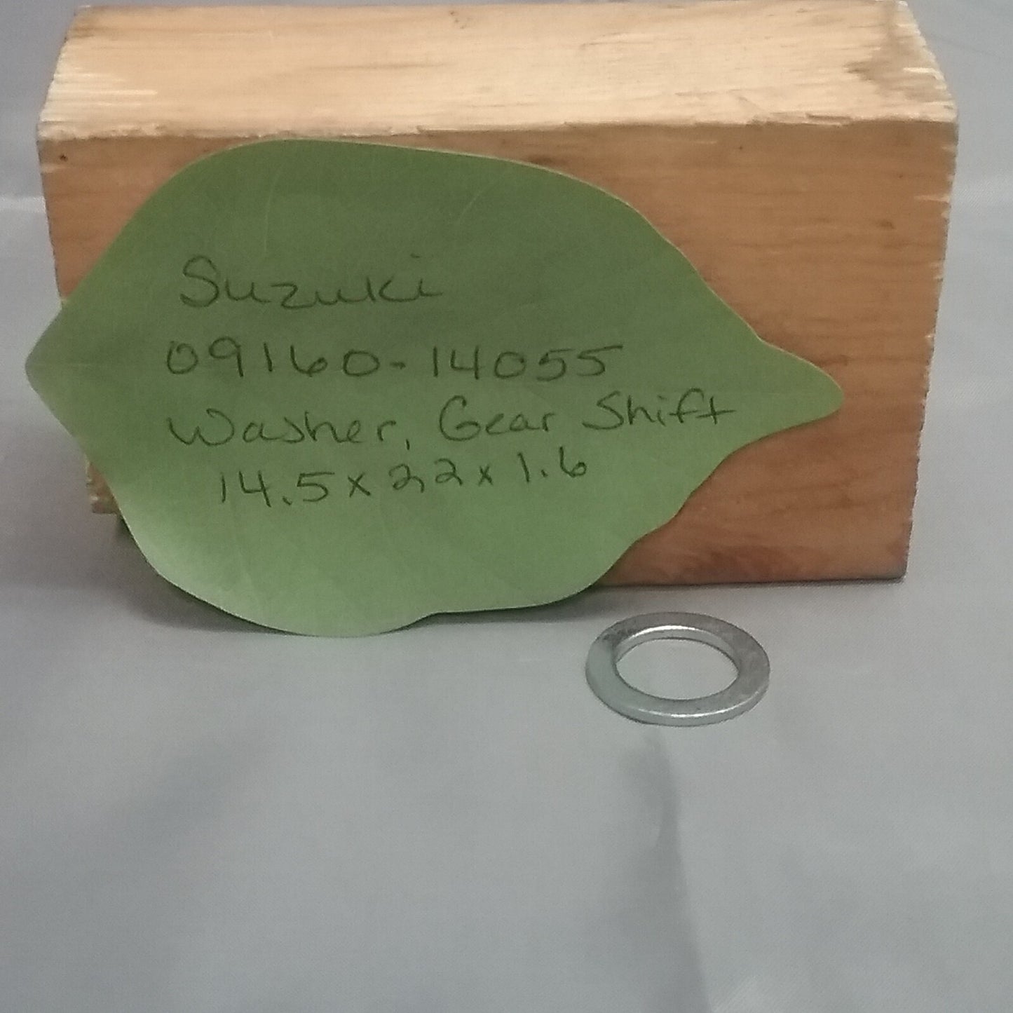 NEW REPLACES SUZUKI 09160-14055 WASHER, GEAR SHIFT 14.5X22X1.6