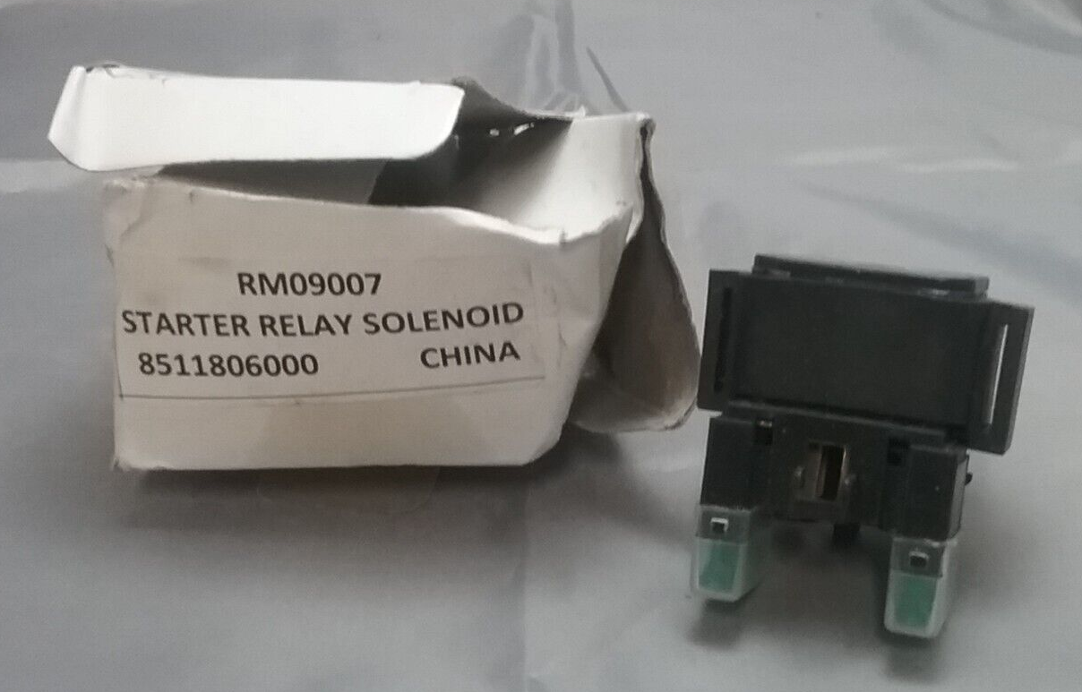 NEW RMSTATOR RM09007 REPLACEMENT STARTER RELAY SOLENOID