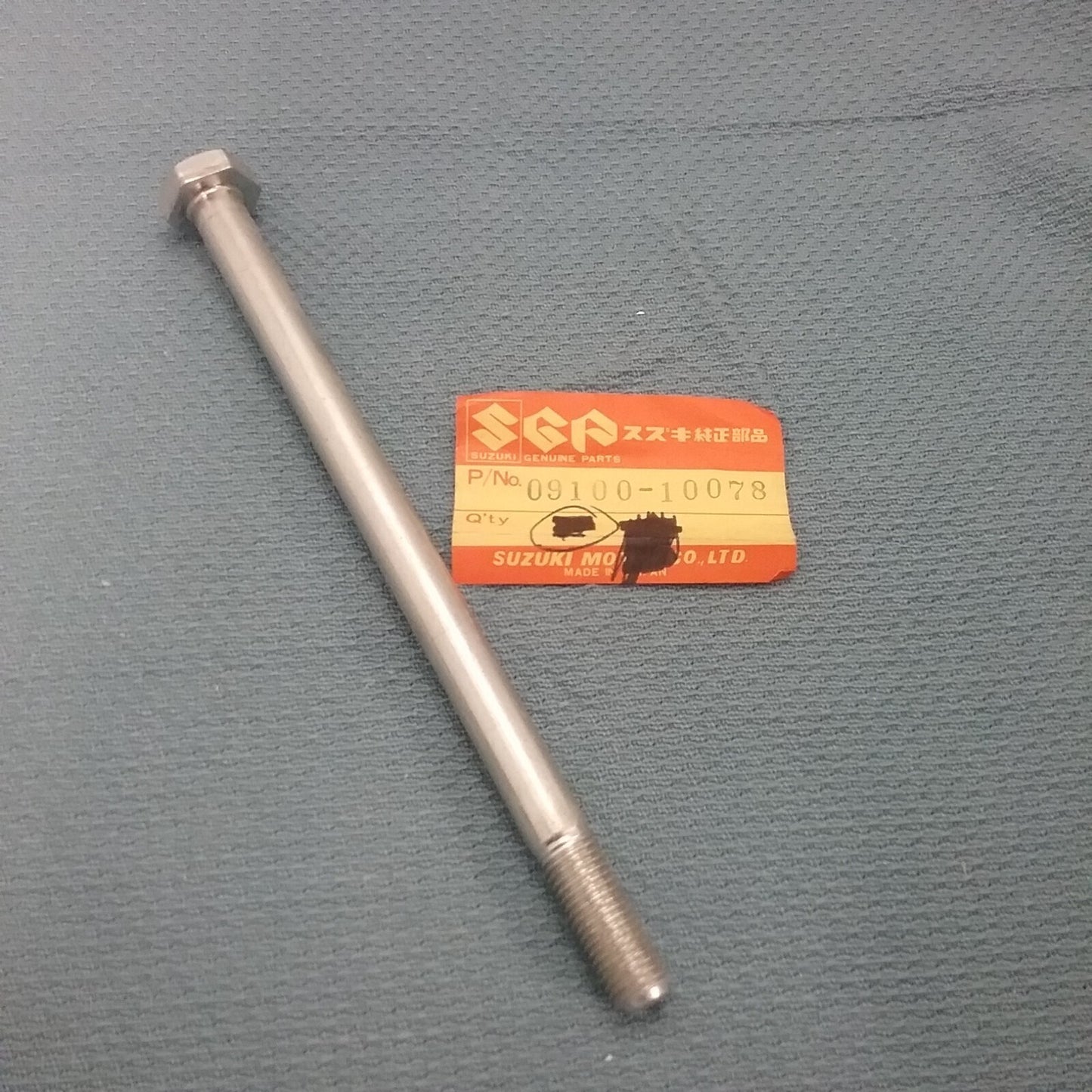 NEW GENUINE SUZUKI 09100-10078 CRANKCASE BOLT 10X165 1972-1986