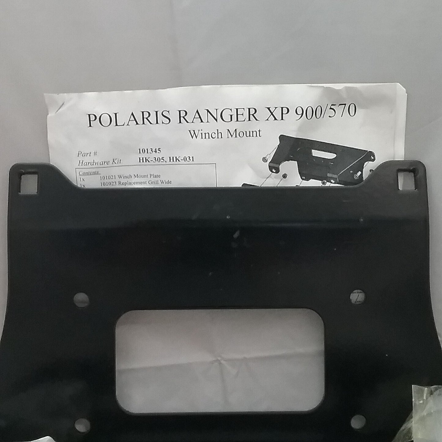 NEW KFI 101345 Winch Mount POLARIS RANGER XP 900/570