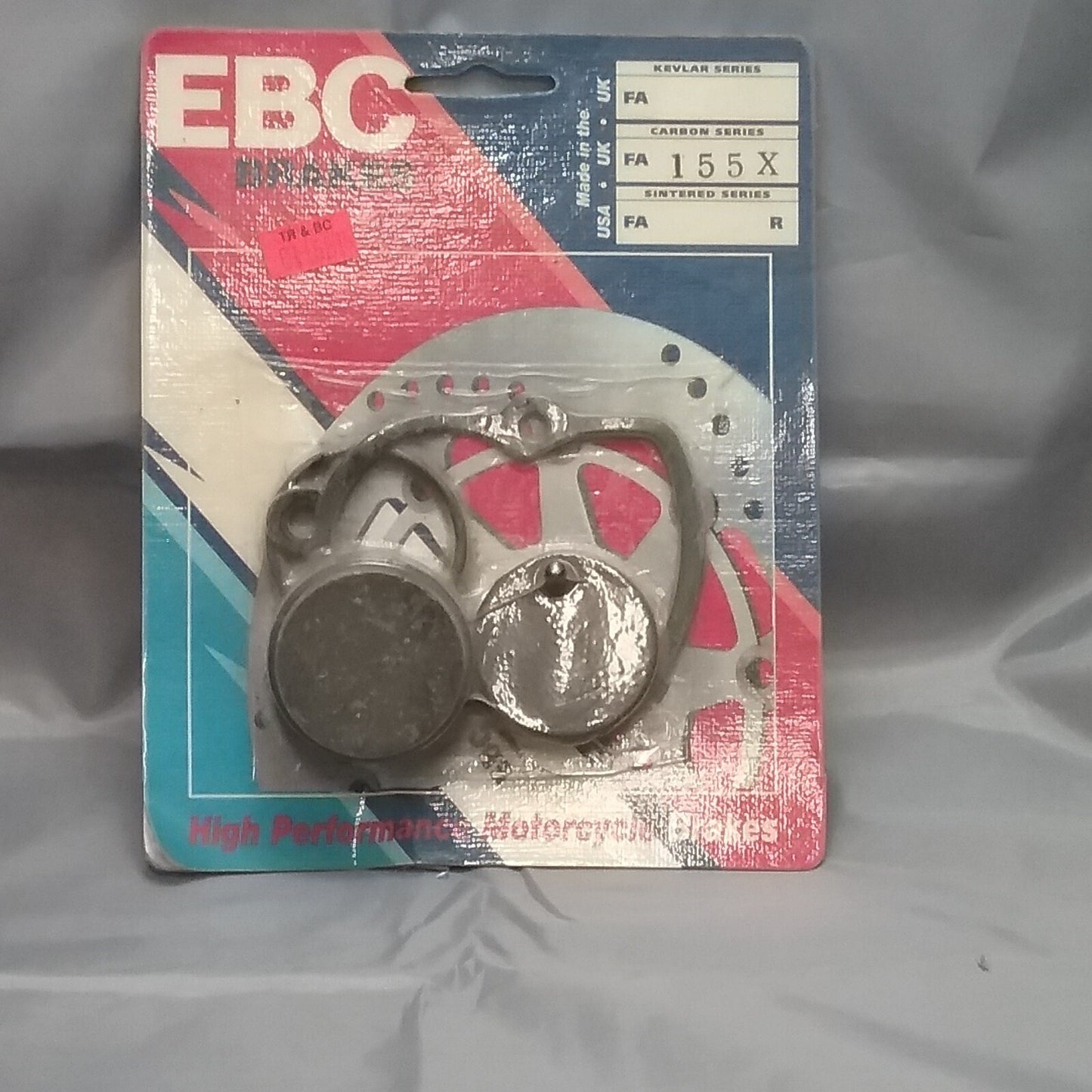 NEW EBC 155X MOTORCYCLE BRAKE SHOES