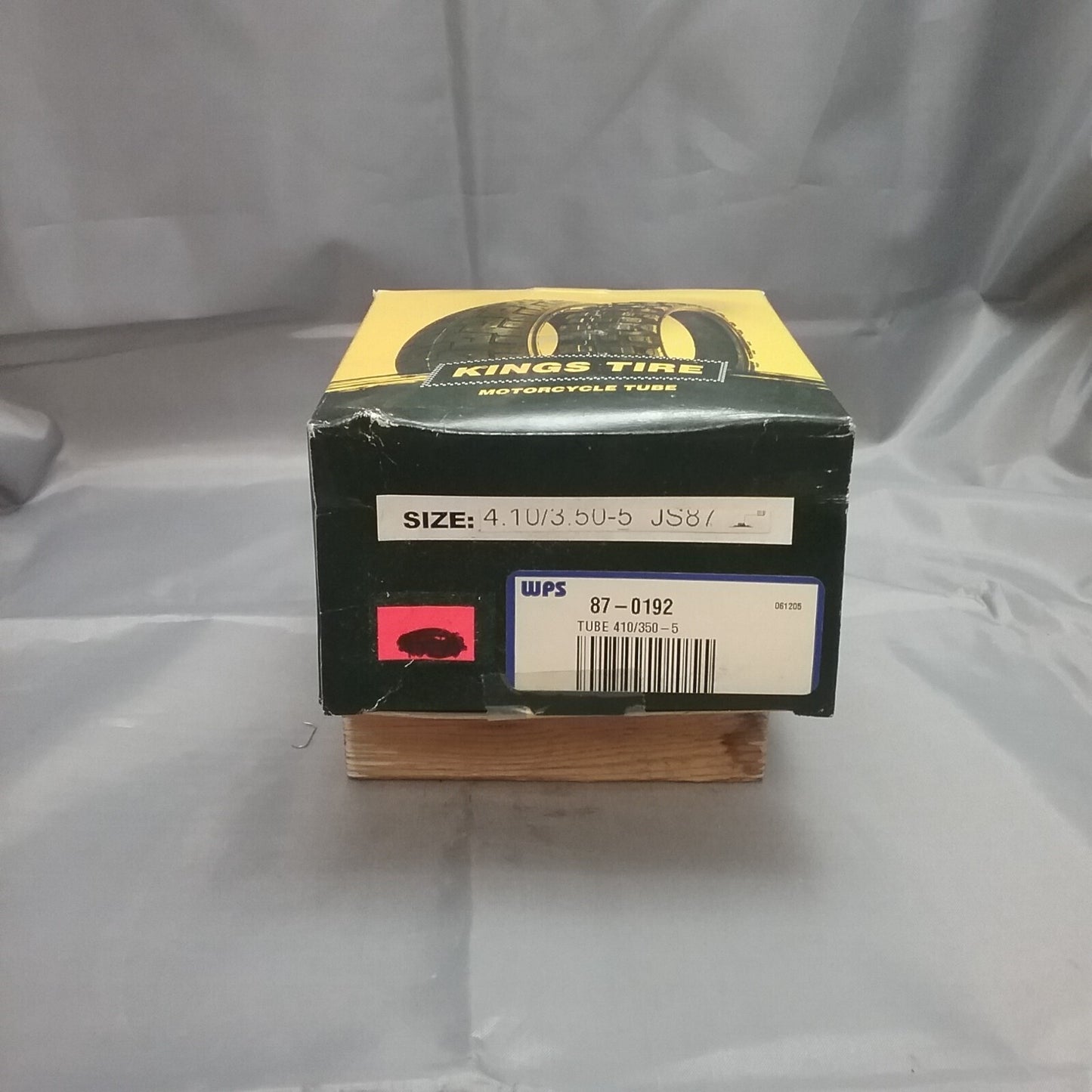 NEW KINGS TIRE 87-0192 MOTORCYCLE INNER TUBE 410/350-5
