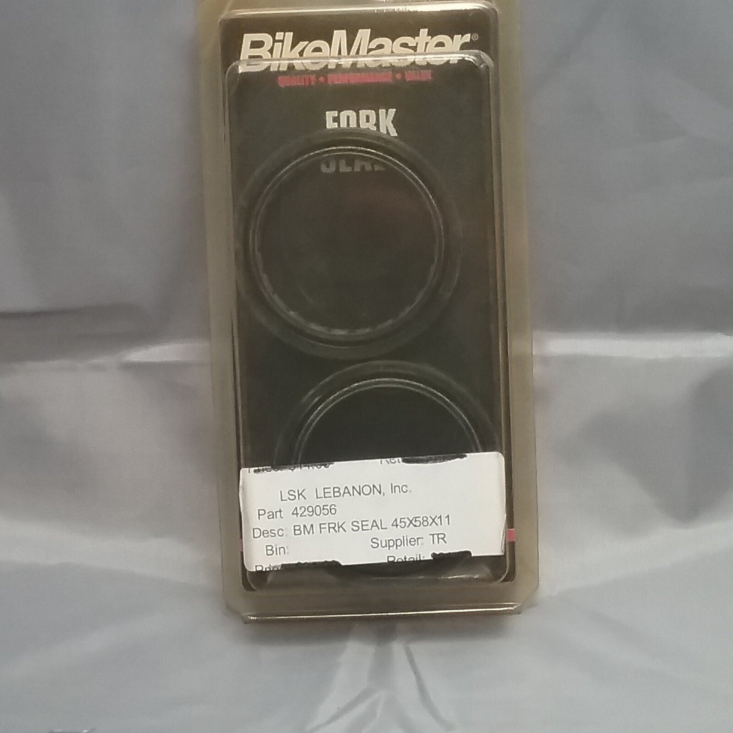NEW BIKEMASTER 429056 BM FORK SEALS 45X58X11