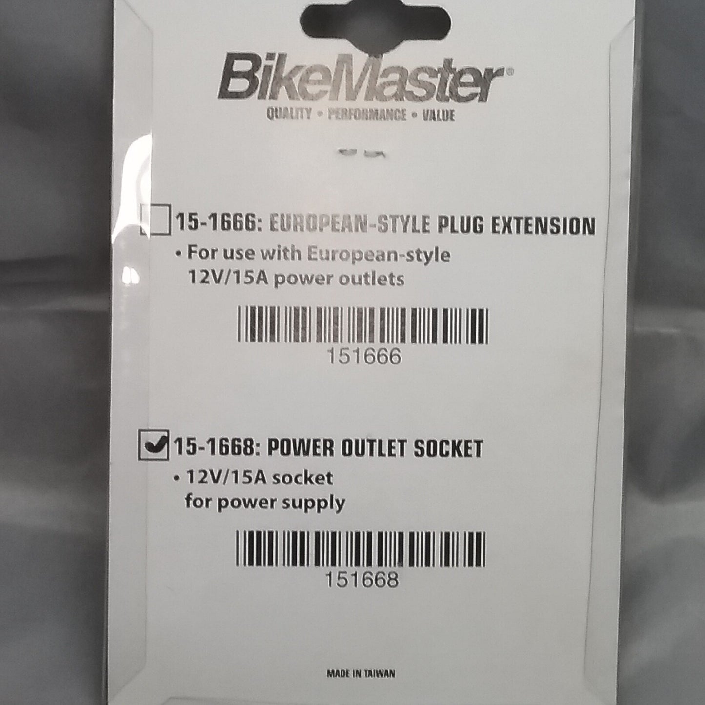 NEW BIKEMASTER 151668 ADAPTER PLUG CIG LIGHTER