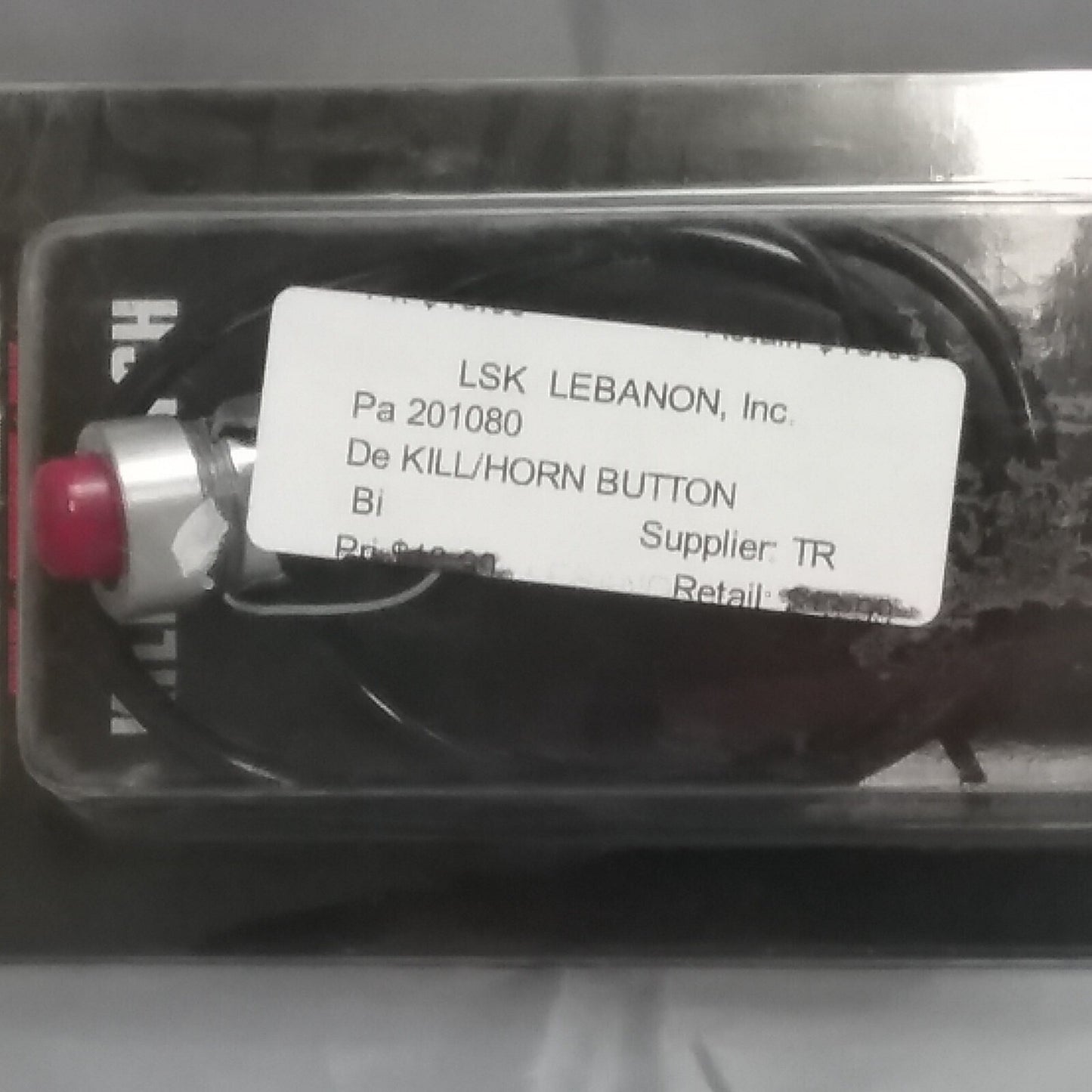 NEW BIKEMASTER 201080 KILL/HORN BUTTON