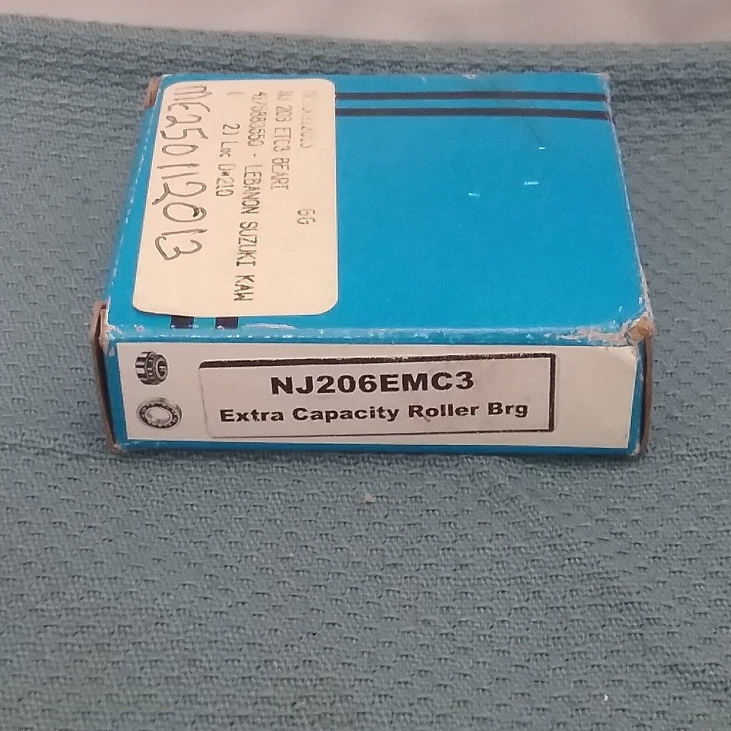NEW NSK NJ206EMC3 Cylindrical Roller Bearing - 30x62x16mm