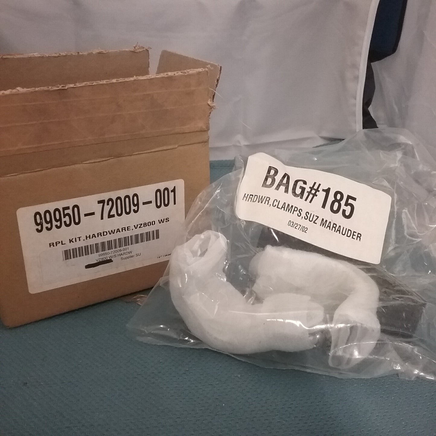 NEW REPLACES SUZUKI 99950-72009 Marauder Windshield Assembly HARDWARE VZ800