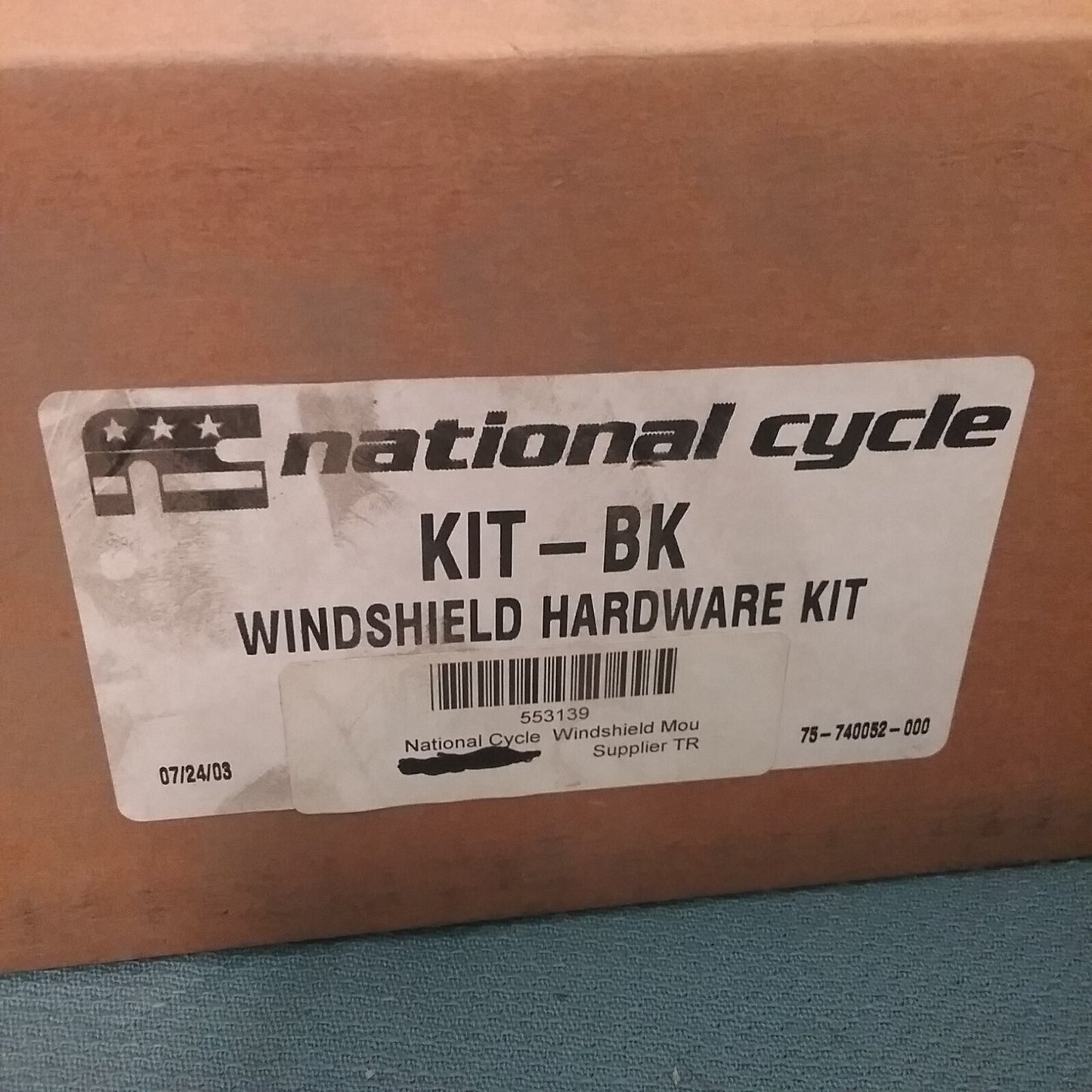 NEW GENUINE NATIONAL CYCLE 553139 B Series Mount Kit for Tapered Forks - BK