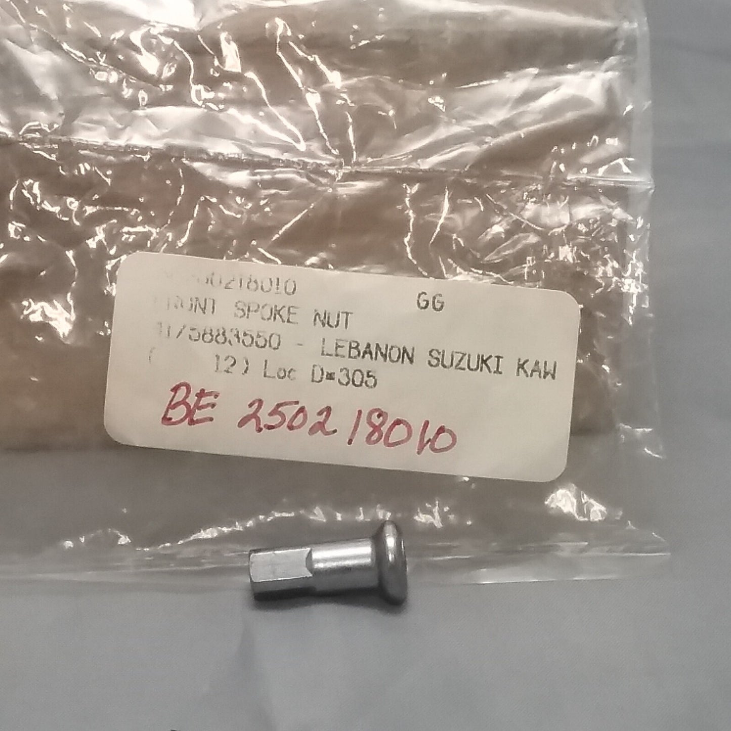 NEW GASGAS BE250218010 FRONT SPOKE NUT