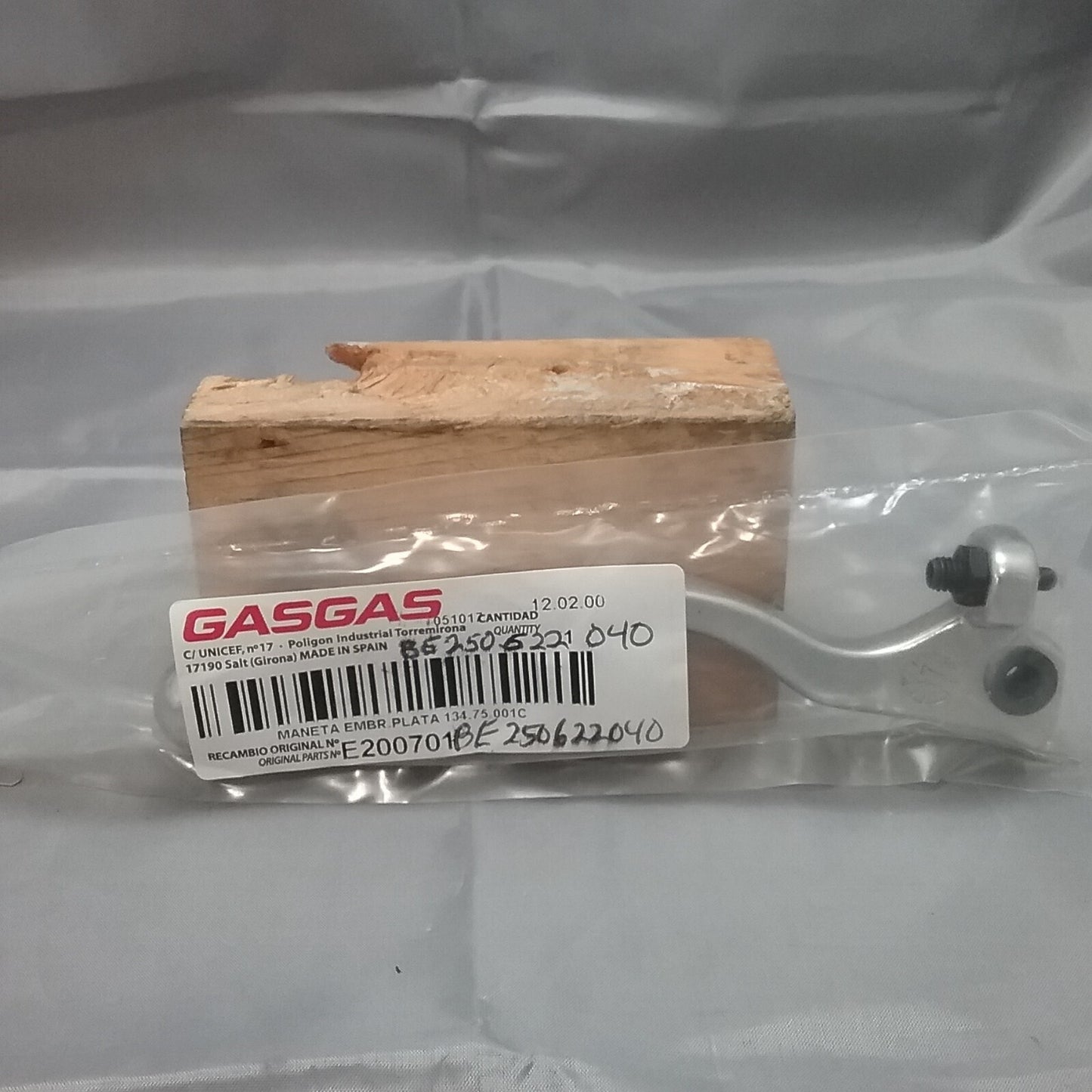NEW GASGAS BE250622040 HANDLEBAR / MASTER CYLINDER
