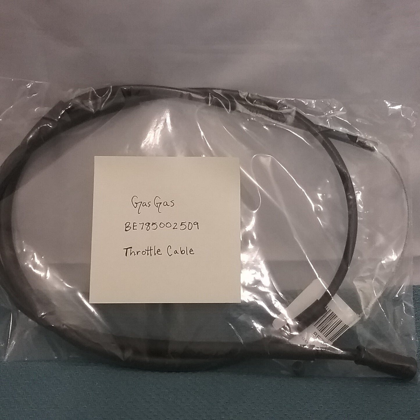 NEW GASGAS BE785002509 THROTTLE CABLE 2001-2017 EC/XC 200/250/300