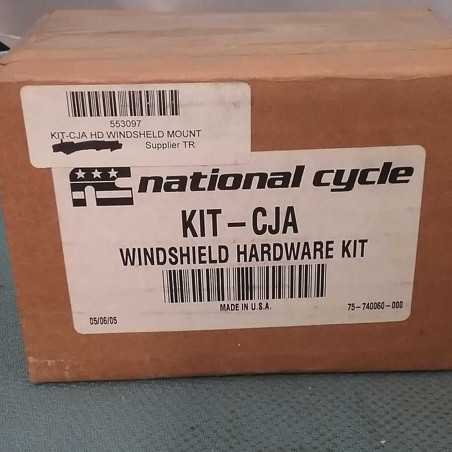 NEW GENUINE NATIONAL CYCLE 553097 KIT-CJA WINDSHEILD HARDWARE KIT