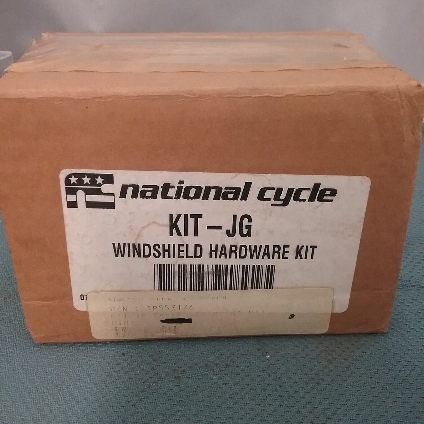 NEW GENUINE NATIONAL CYCLE 553176 KIT-JG WINDSHEILD HARDWARE KIT, TAPERED FORKS