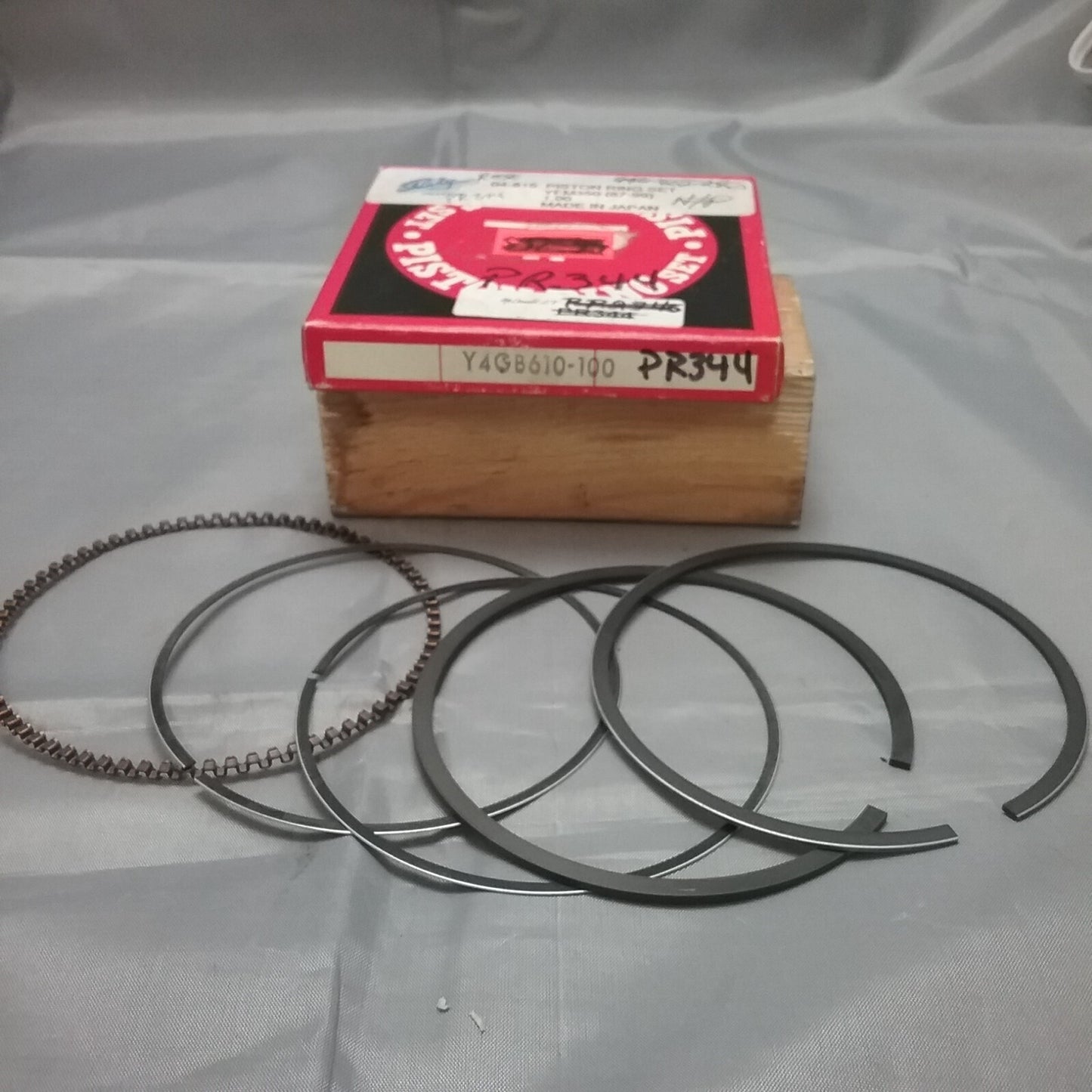 NEW TEIKUKO PR344/Y4GB610-100 PISTON RING SET 1.00
