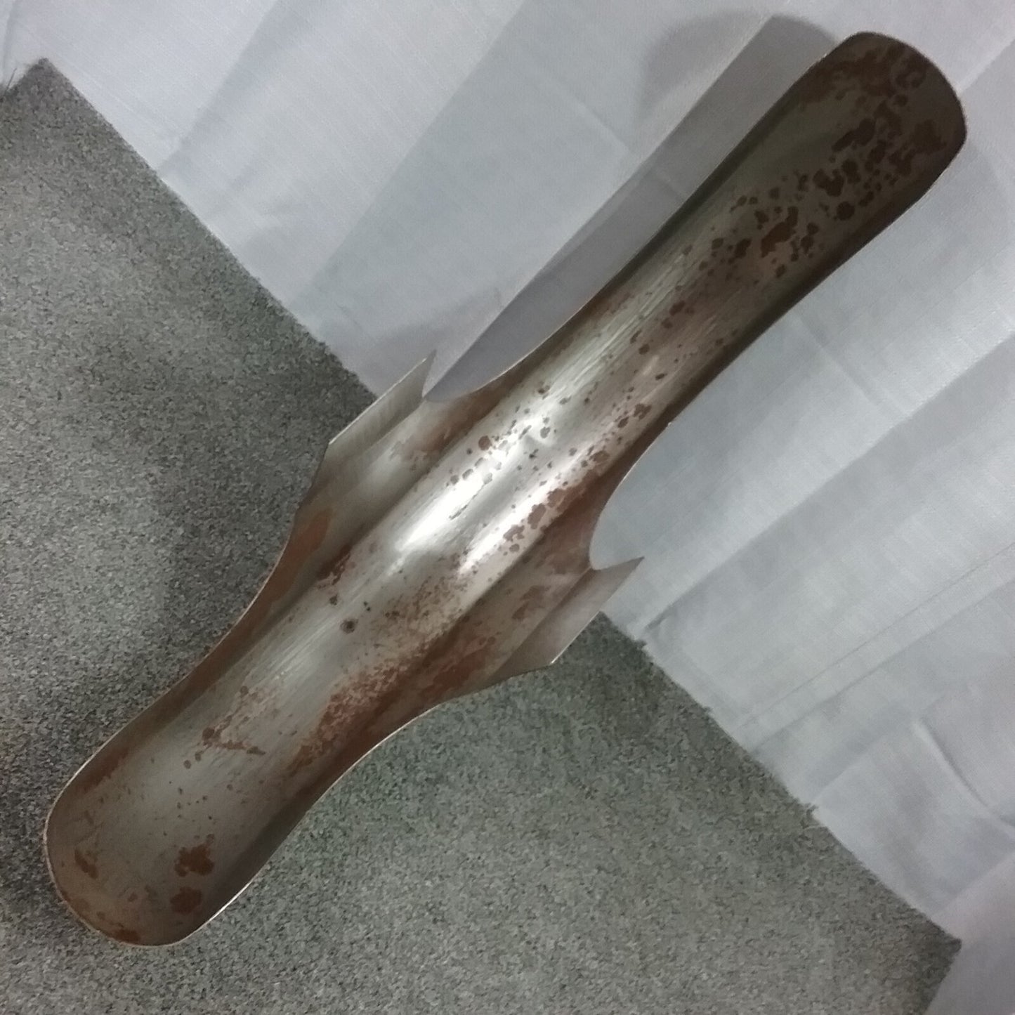 NEW HARDDRIVE 90501 Outlaw Raw Steel MOTORCYCLE Front Fender
