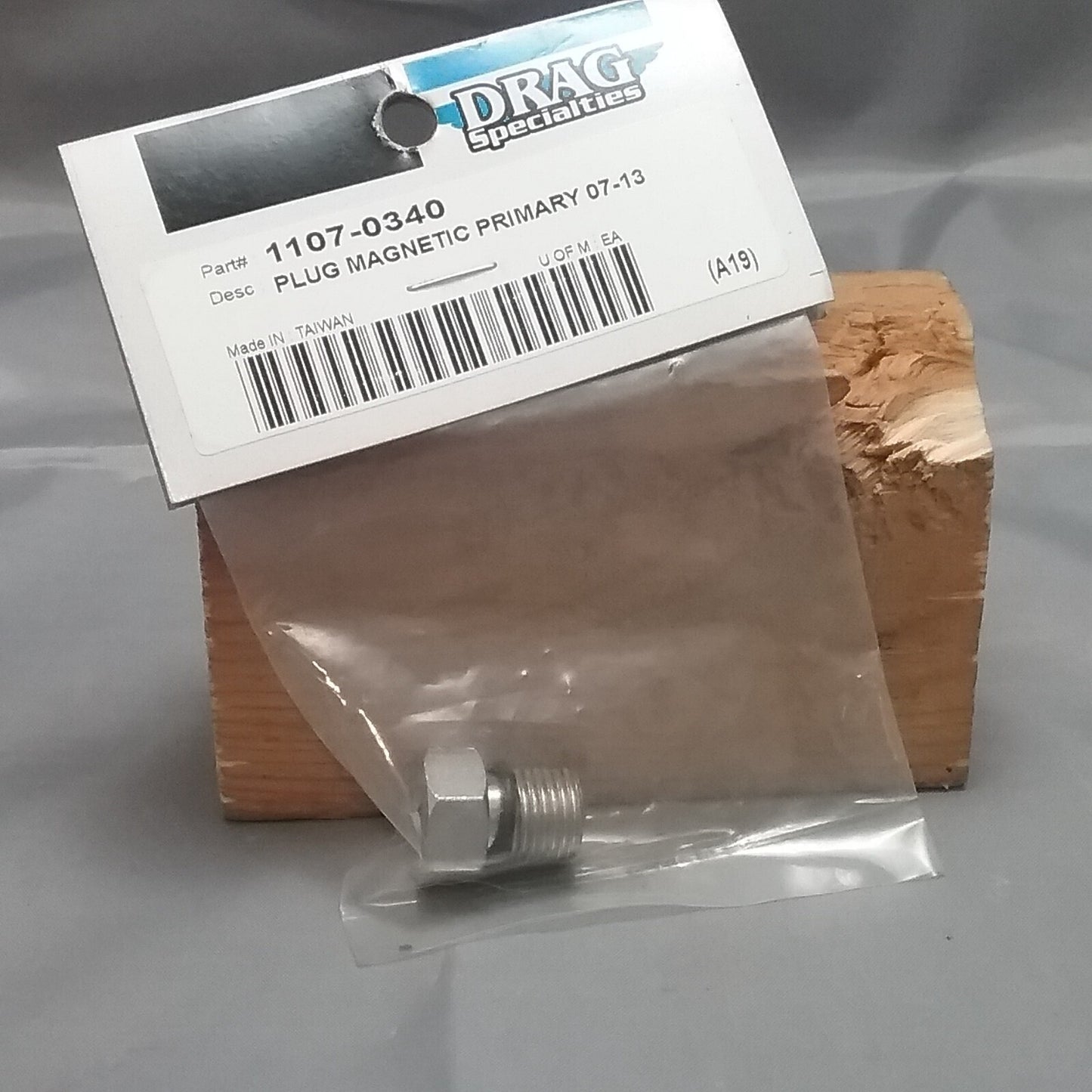 NEW DRAG SPECIALITIES 1107-0340 PLUG MAGETIC PRIMARY 07-13