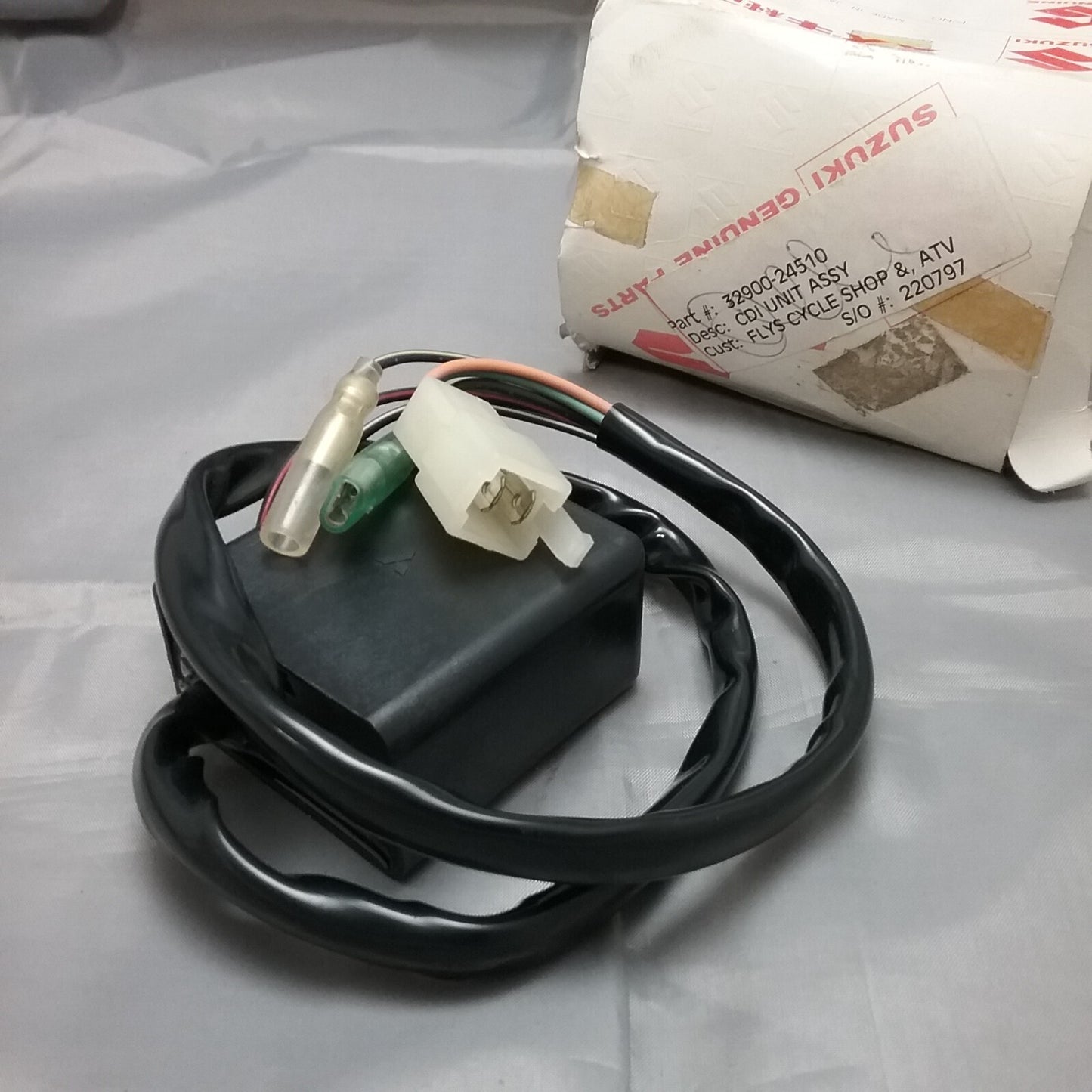 NEW GENUINE SUZUKI 32900-24510 C.D.I UNIT QUADRUNNER LT250 LT300 1985-1989