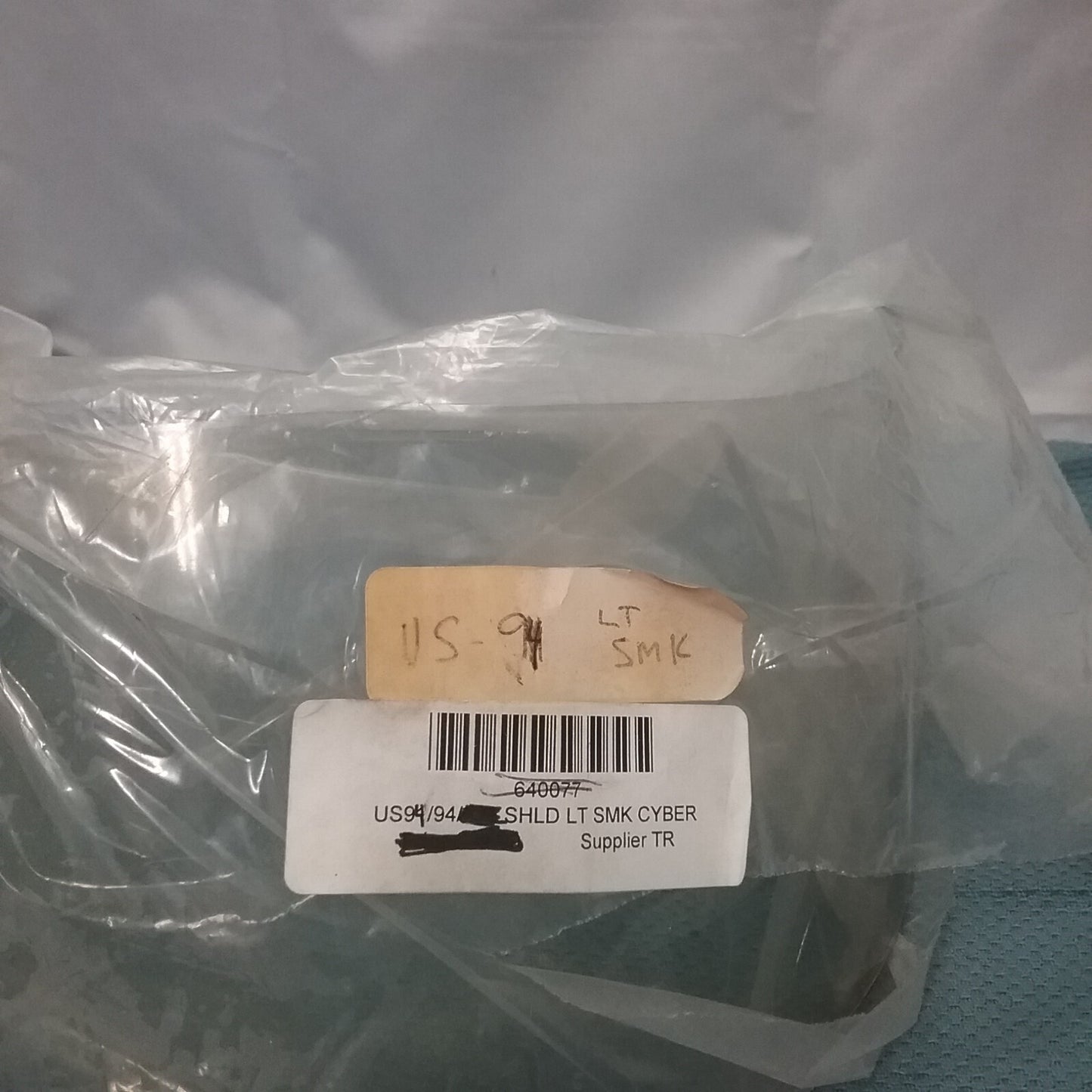 NEW CYBER HELMETS 640077 Single Lens Visor, Light Smoke