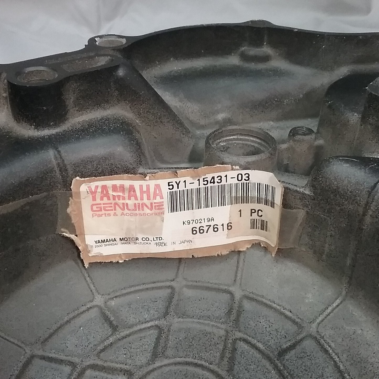 NEW GENUINE YAMAHA 5Y1-15431-03 COVER, CRANKCASE 3 1984-98