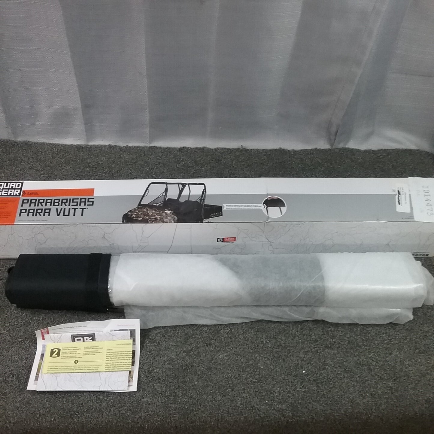 NEW CLASSIC ACCESSORIES 18-094-010401-00 UTV WINDSHIELD FOR KAWASAKI/YAMAHA, BLK