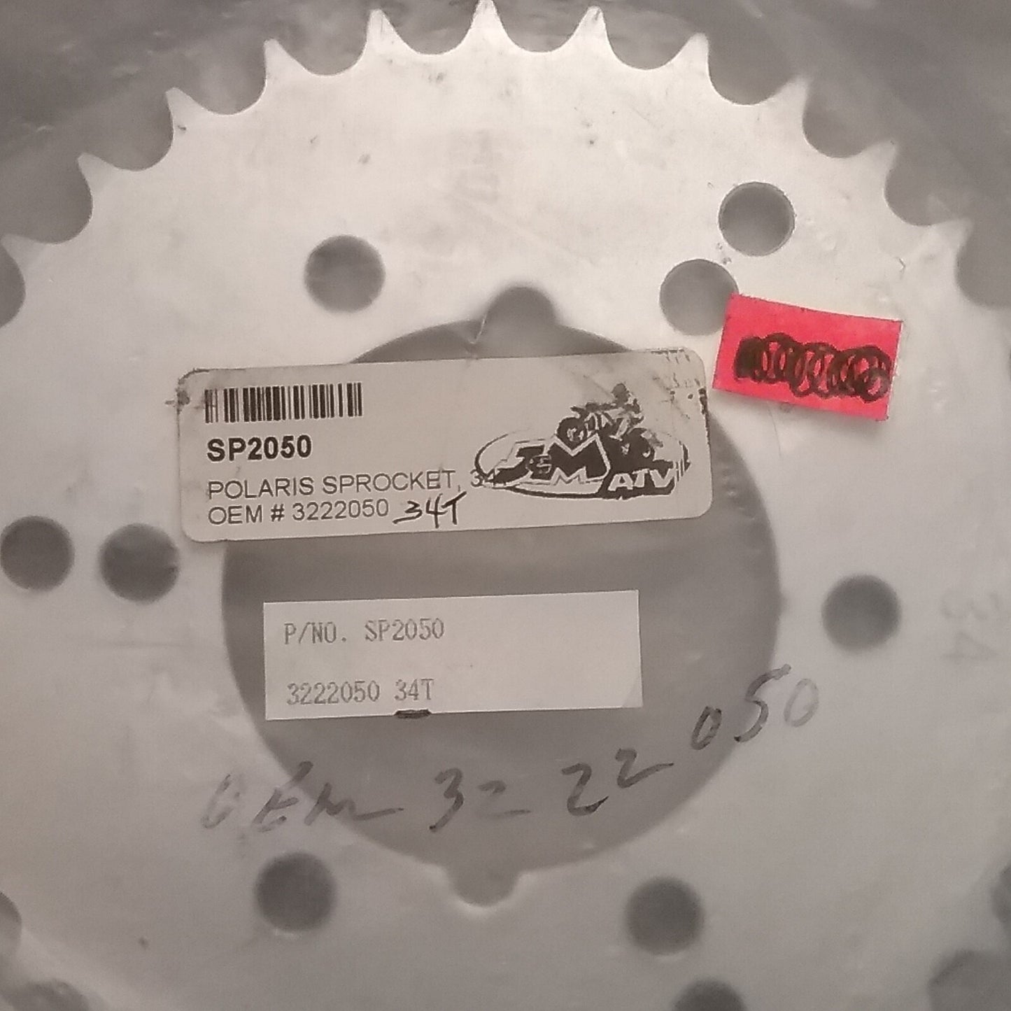 NEW J&M ATV SP2050 POLARIS SPROCKET 34T