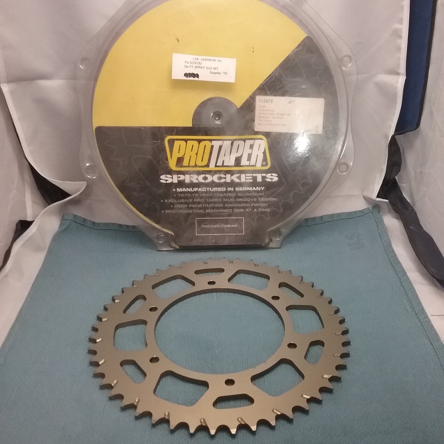 NEW PRO TAPER 022978 SPROCKET 48T REPLACES SUZUKI