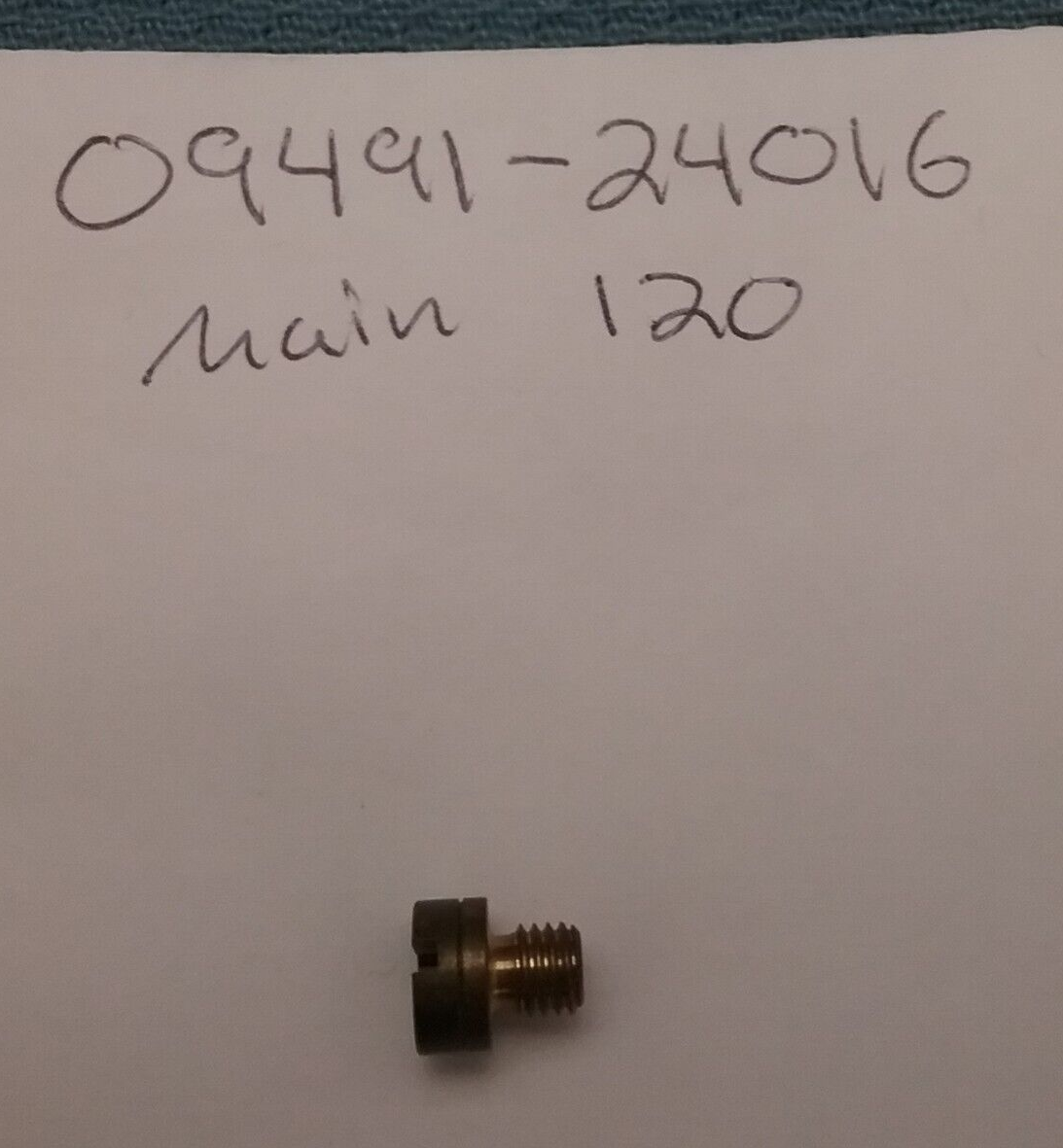 NEW REPLACE SUZUKI, 09491-24016, JET, MAIN (120), 1969-1999