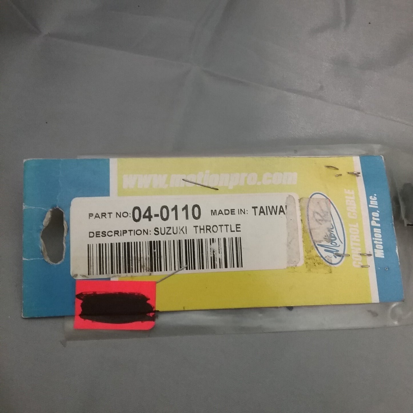 NEW MOTION PRO 04-0110 THROTTLE BLK VINYL CABLE REPLACES SUZUKI