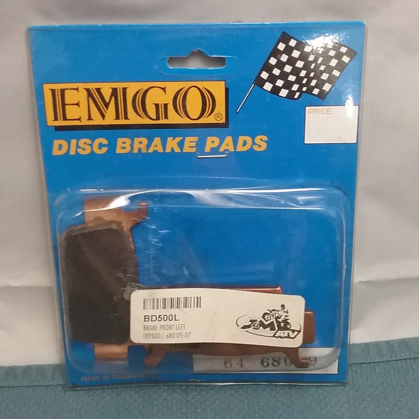 NEW EMGO 64-68059 DISC BRAKE PADS