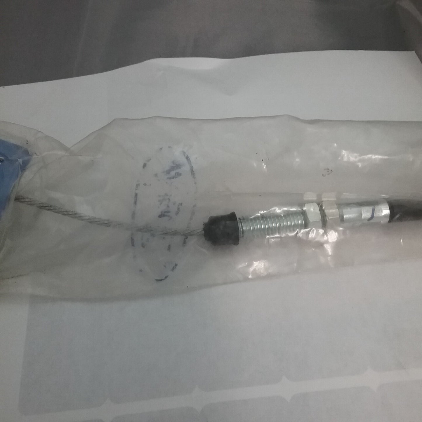 NEW MOTION PRO 03-0279 REAR HAND BRAKE CABLE BLK VINYL, REPLACES KAWASAKI