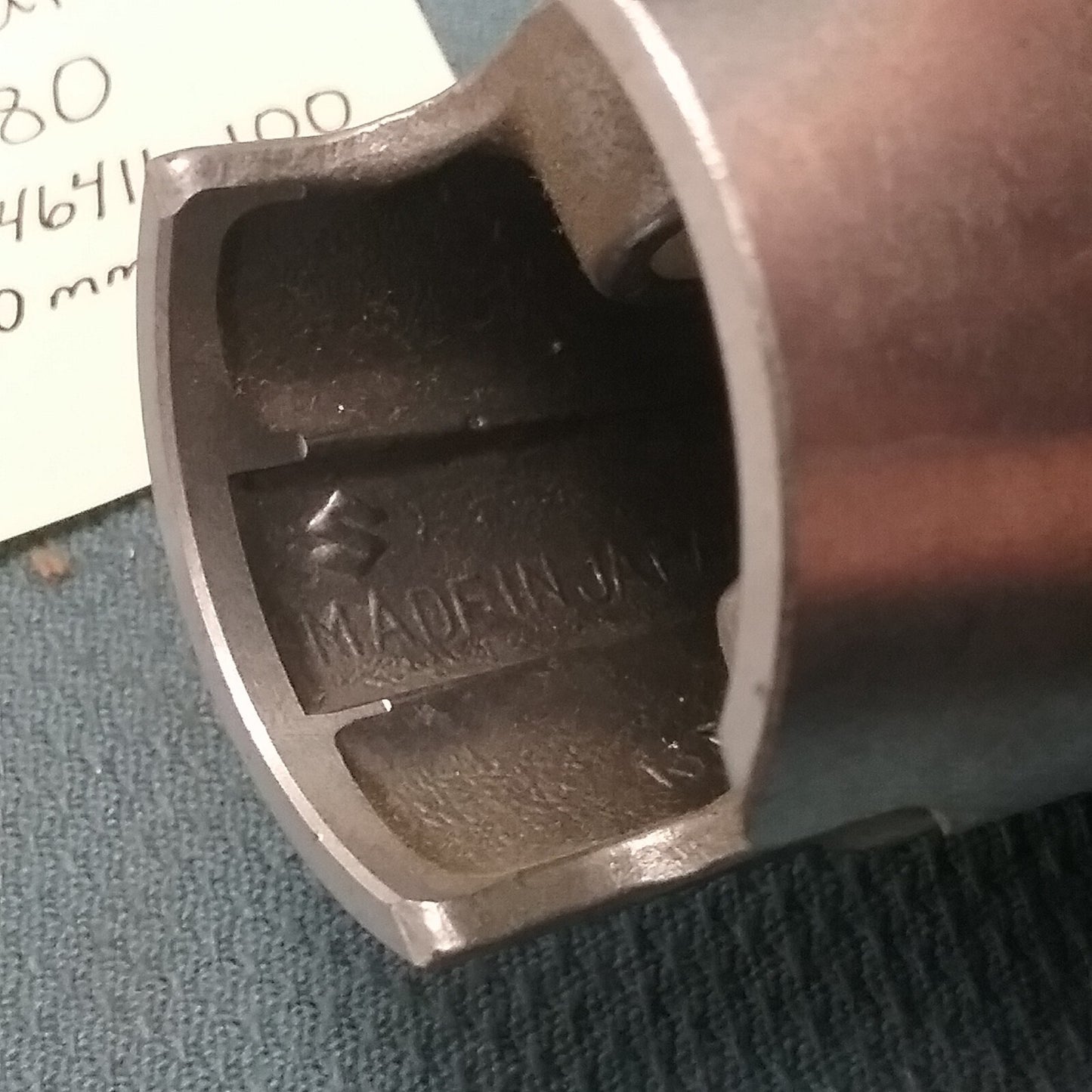 NEW SUZUKI 12100-46411-100 PISTON 1.0MM DS80 1978-2004