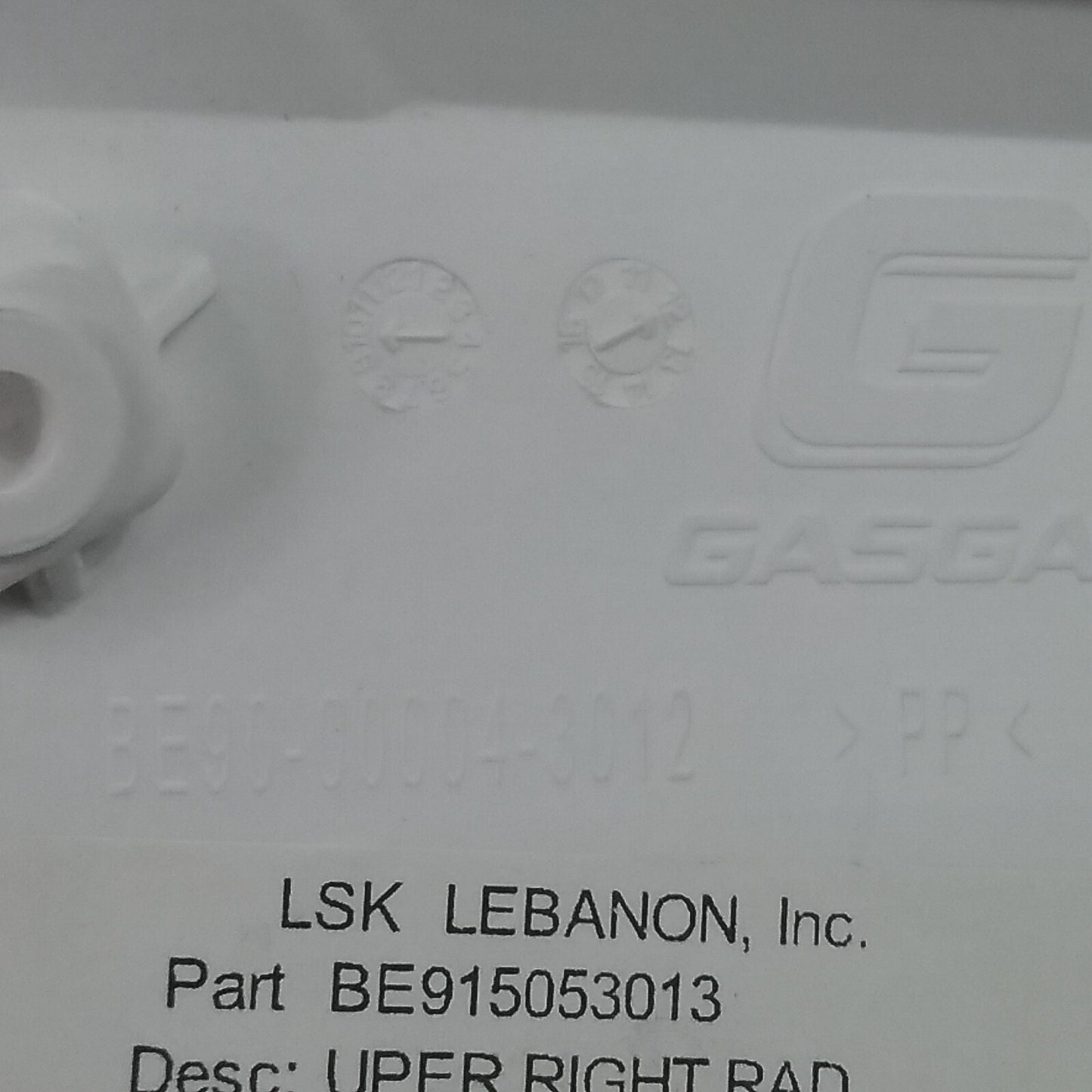 NEW GAS GAS BE90-00004-3012 UPPER RIGHT RADIATOR COVER