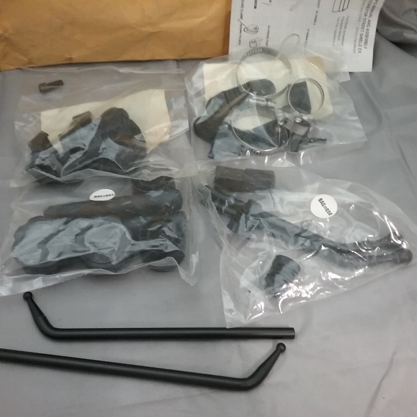 NEW NATIONAL CYCLE KIT-ATY STREET SHIELD EX MOUNT KIT 7/8" 1"