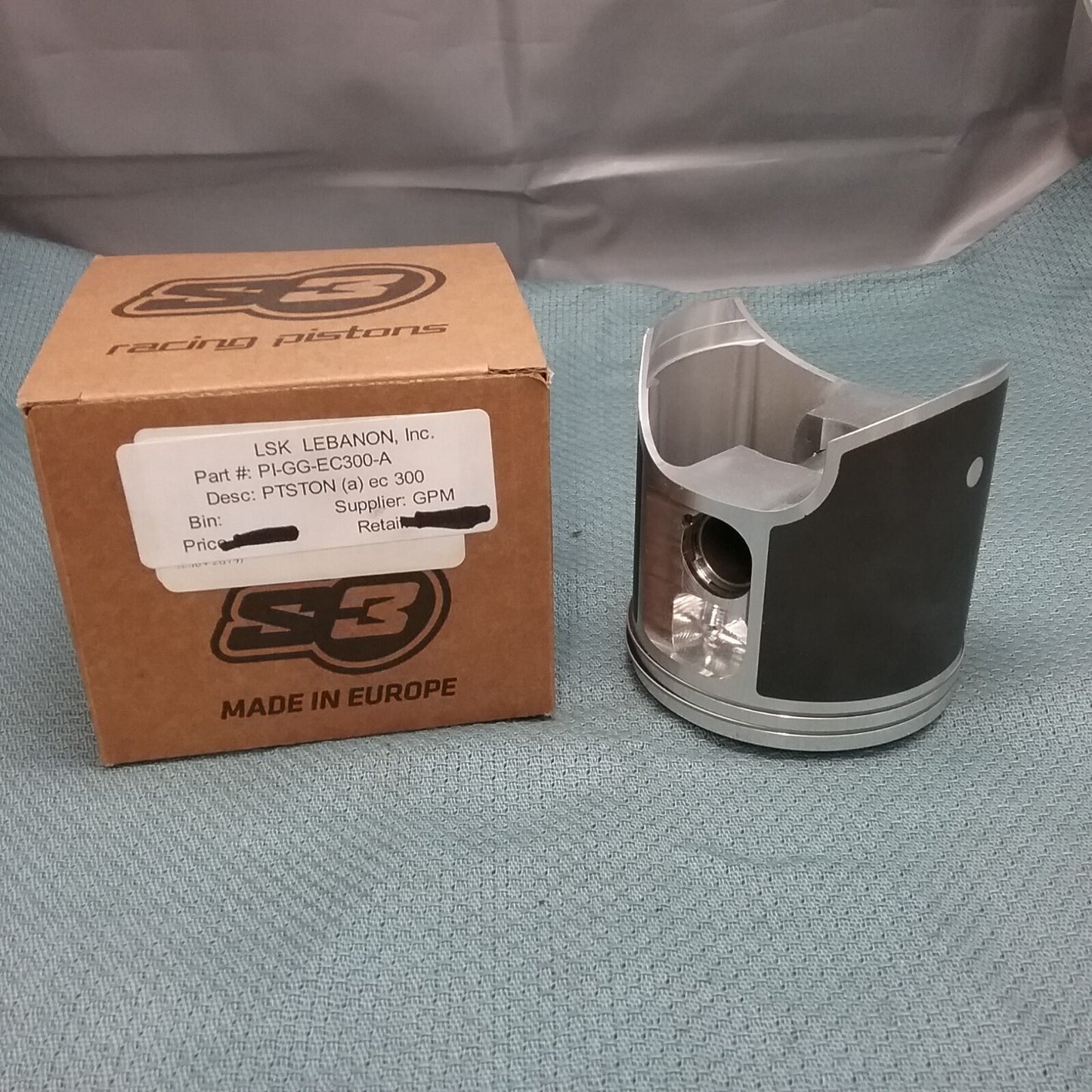 NEW S3 RACING PISTONS PI-GG-EC300-A PISTON, EC300