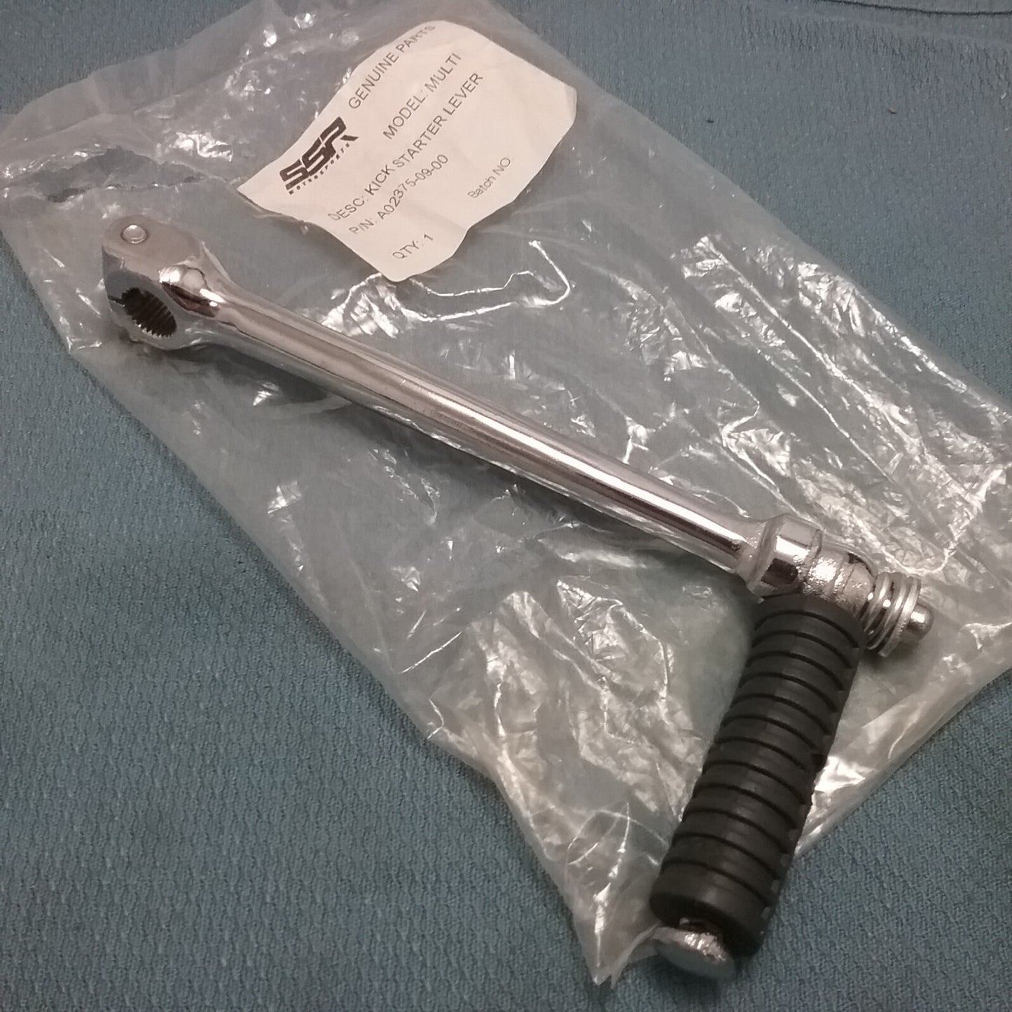NEW SSR A02375-09-00 KICK STARTER LEVER
