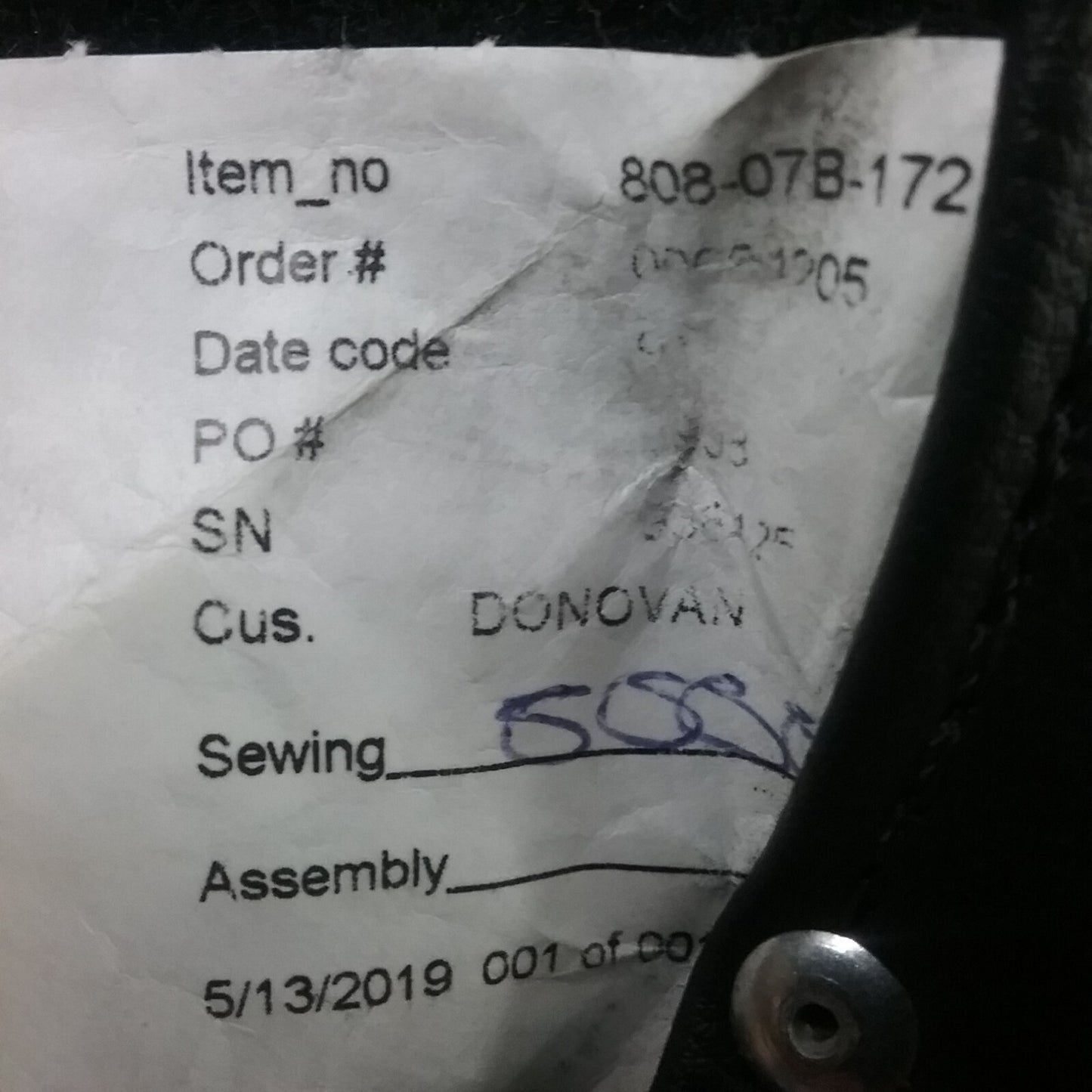 NEW SADDLEMEN 808-07B-172 BLACK STEP-UP, LATTICE STITCH SEAT