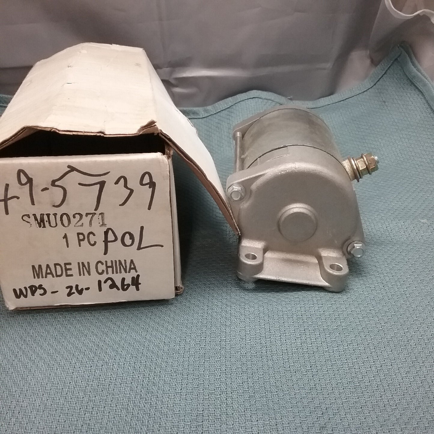 NEW WPS 26-1264 REPLACEMENT STARTER MOTOR SMU0271