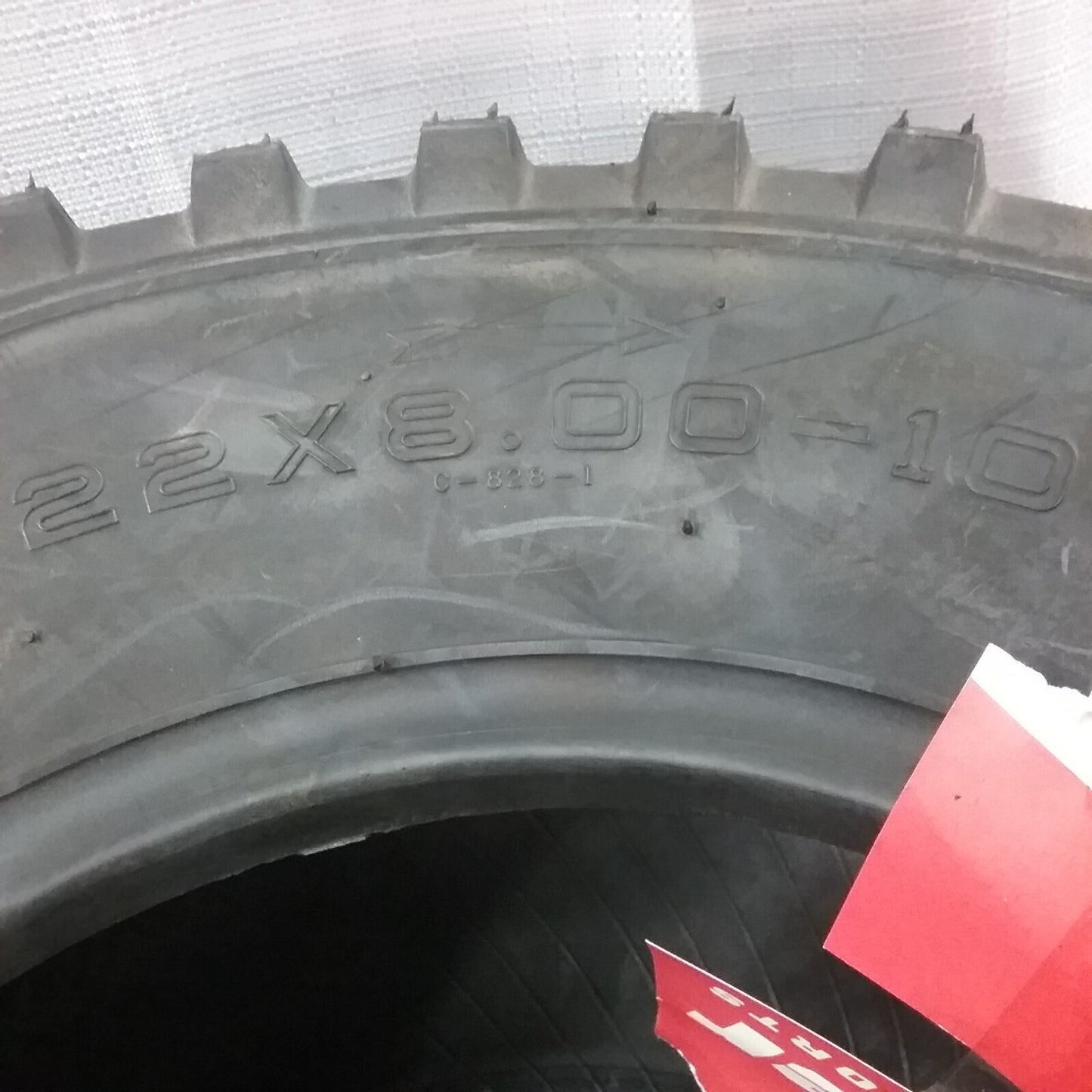 NEW CHENG SHIN TIRE 52596460 TUBELESS 22X8.00-10 C828