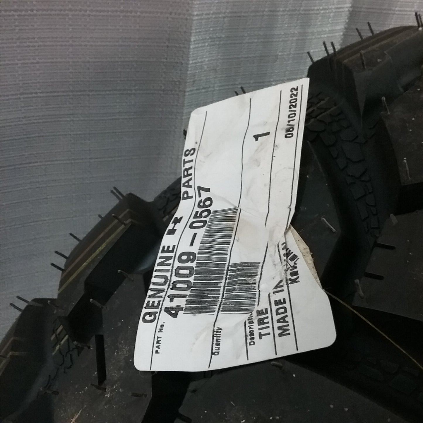 NEW GENUINE KAWASAKI 41009-0567 DURO FRONTIER RADIAL NYLON FRONT TIRE 26X9.00-12