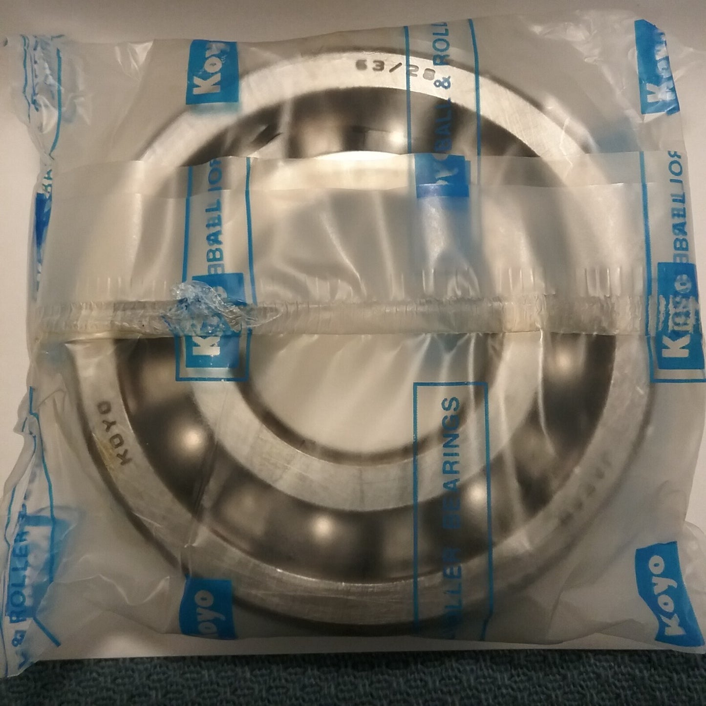 NEW KOYO 63-28C3 BEARING, RADIAL BALL 28X68X18 HONDA GL1200I AC 1984-1985