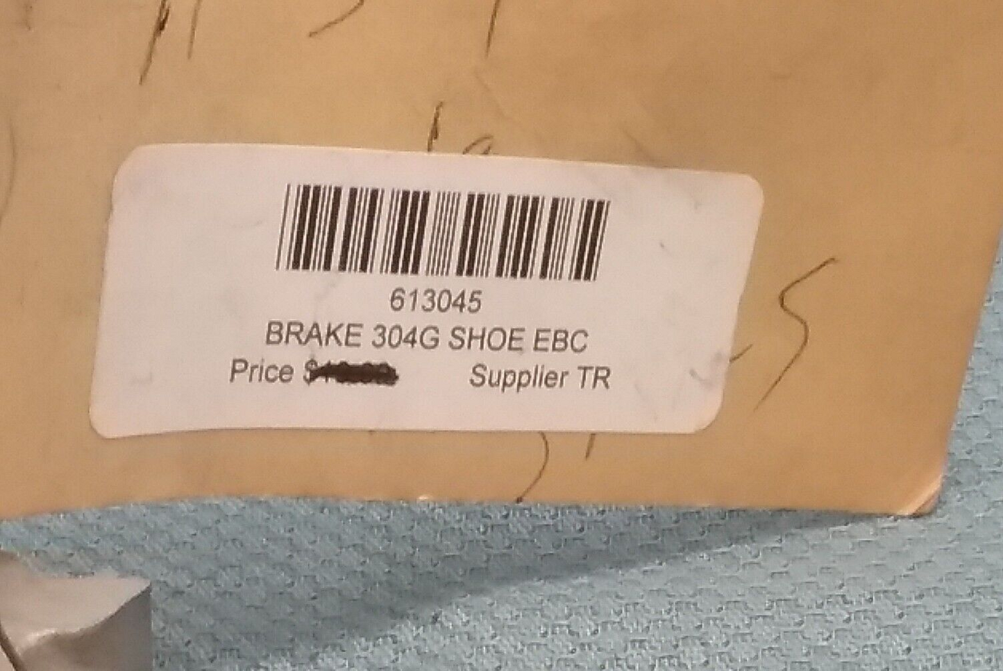 NEW EBC 304G GROOVED BRAKE SHOES HONDA