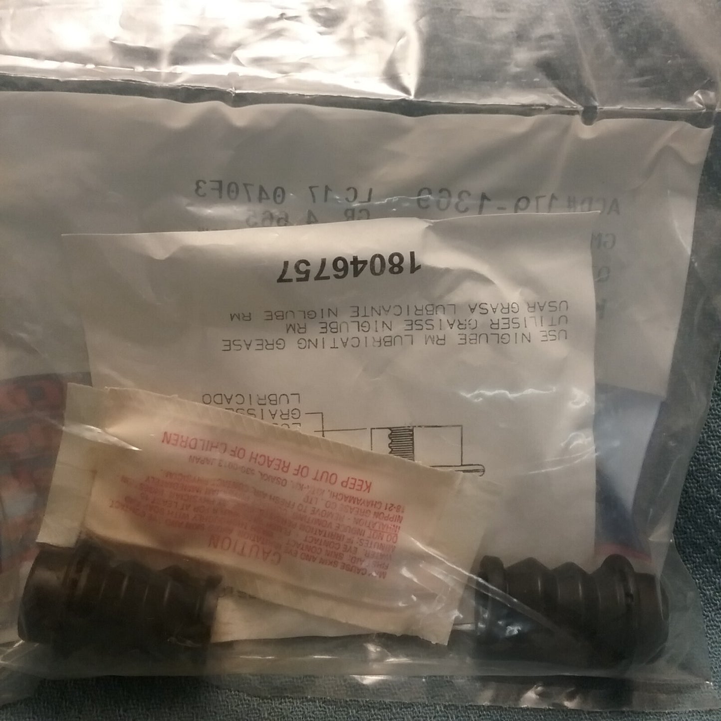 NEW ACDELCO 179-1369 Disc Brake Caliper Pin Boot KIT GM 18046665