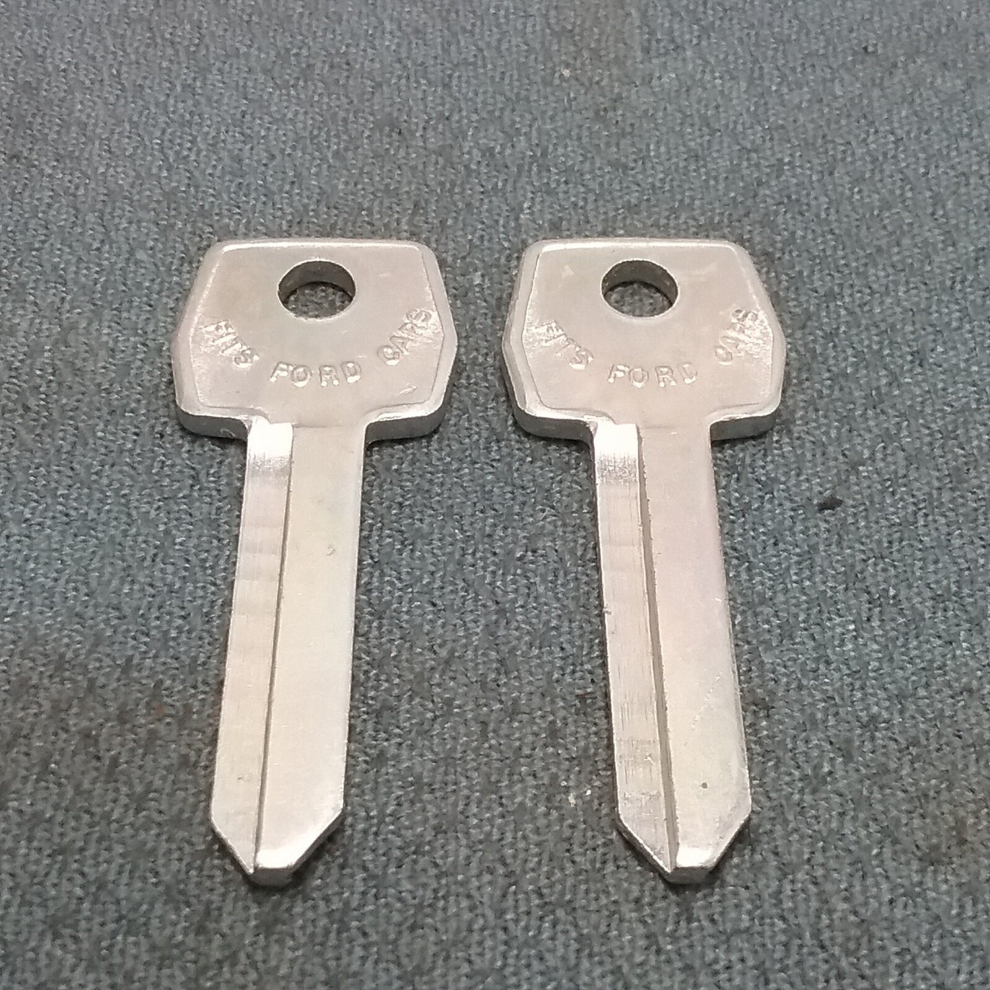 QTY 2 NEW CURTIS H-51 BLANK KEY FOR FORD