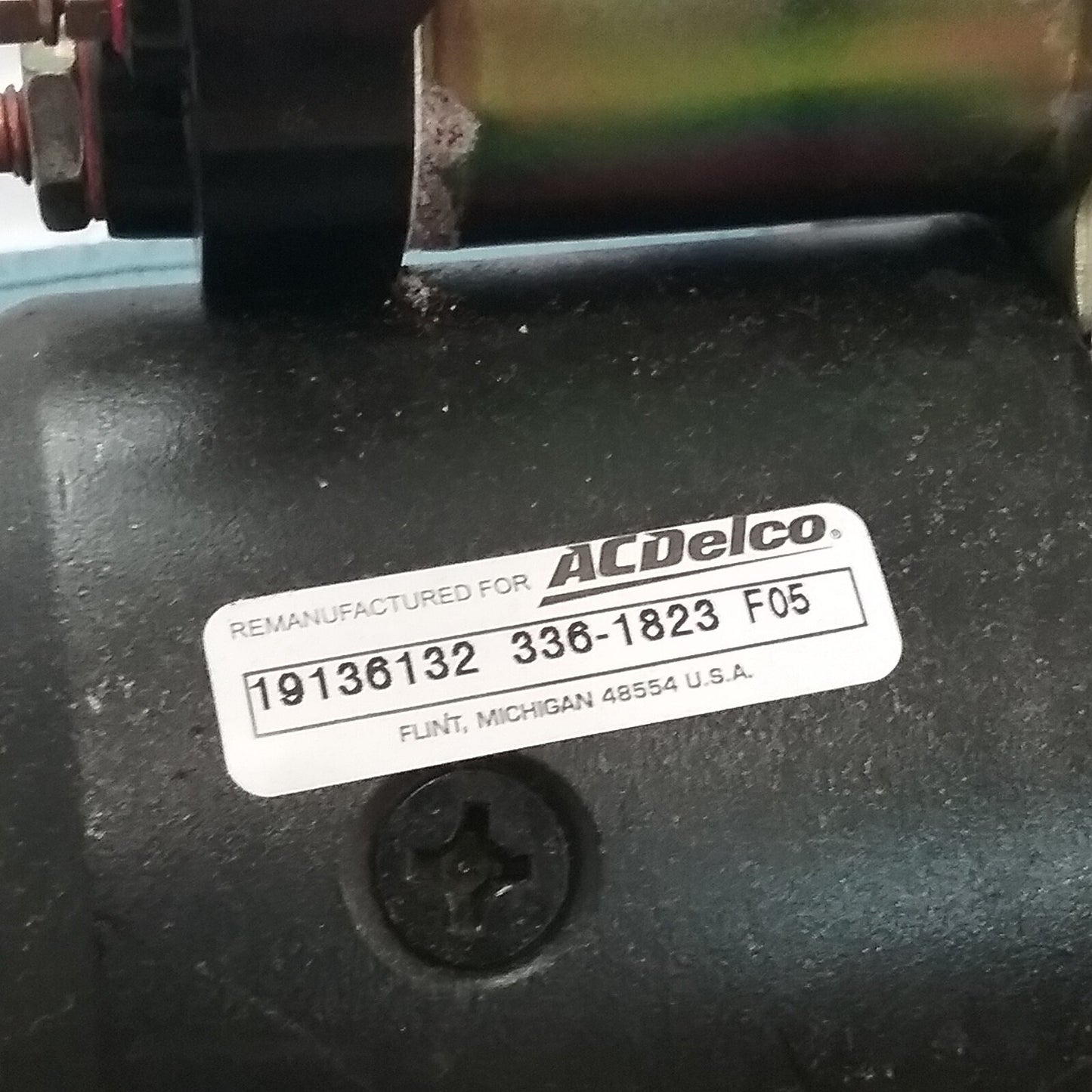 NEW ACDELCO 336-1823 STARTER MOTOR GM 19136132