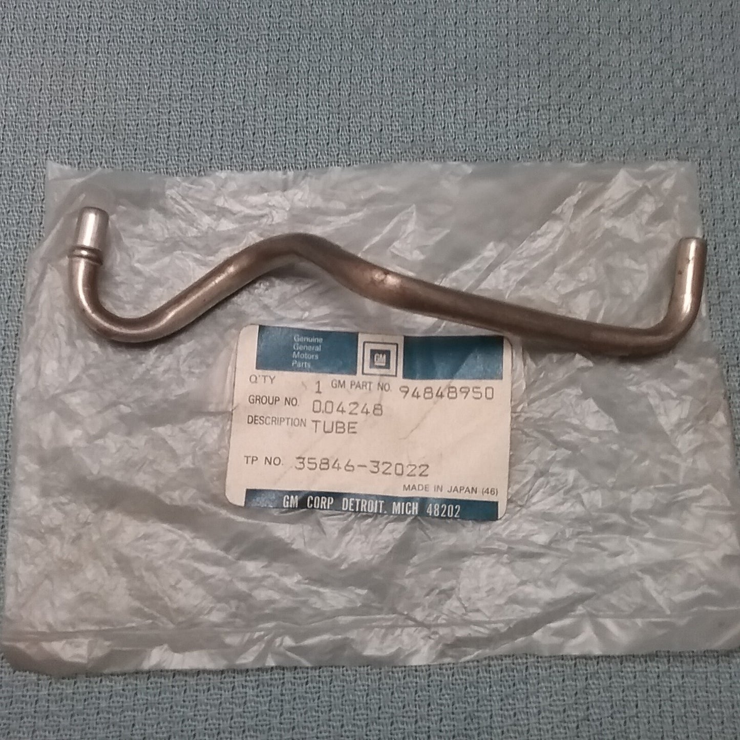 NEW GENUINE GM 94848950 Transmission Oil Suction Tube
