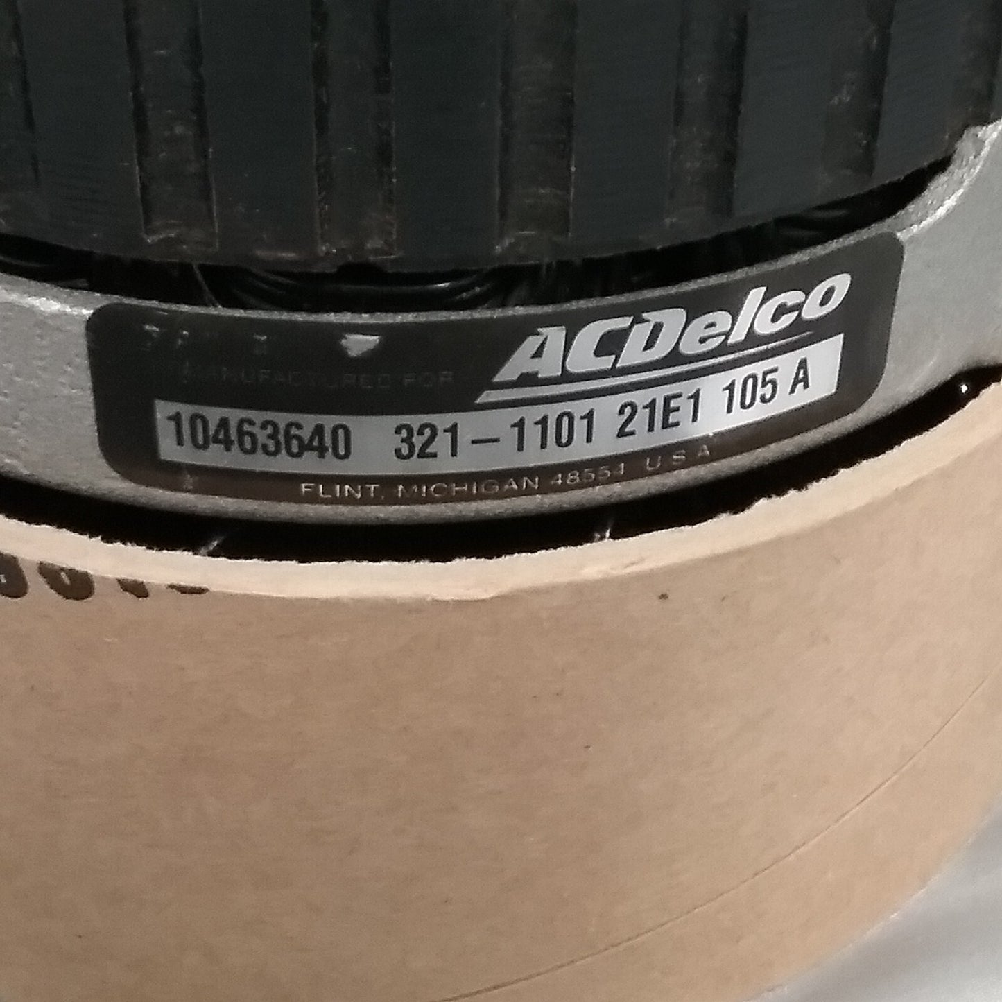 NEW ACDELCO 321-1101 Alternator Assembly, Remanufactured GM 10463640