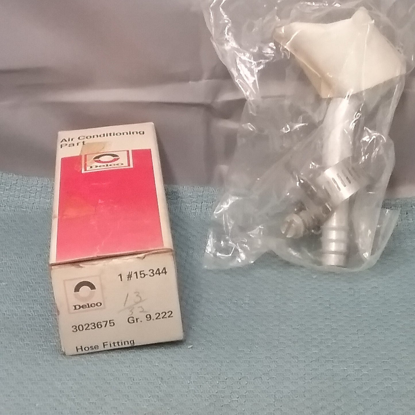 NEW ACDELCO 15-344 AIR CONDITIONING HOSE FITTING GM 3023675