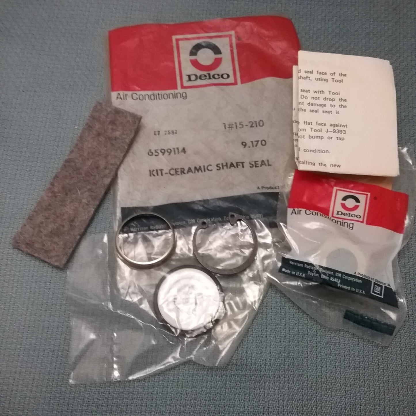 NEW ACDELCO 15-210 Seal Unit, A/C Compensator Shaft GM 6599114