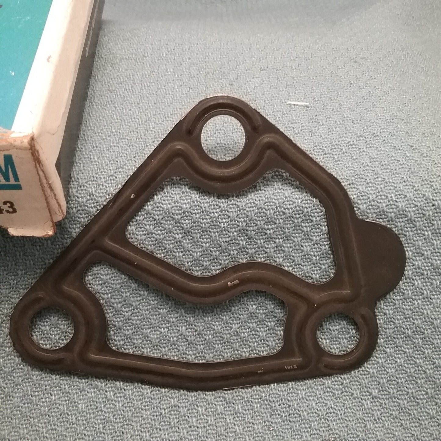 QTY 13, NEW GENUINE GM 22511843 GASKET; OIL FILTER ADAPTER TO BLOCK 382455